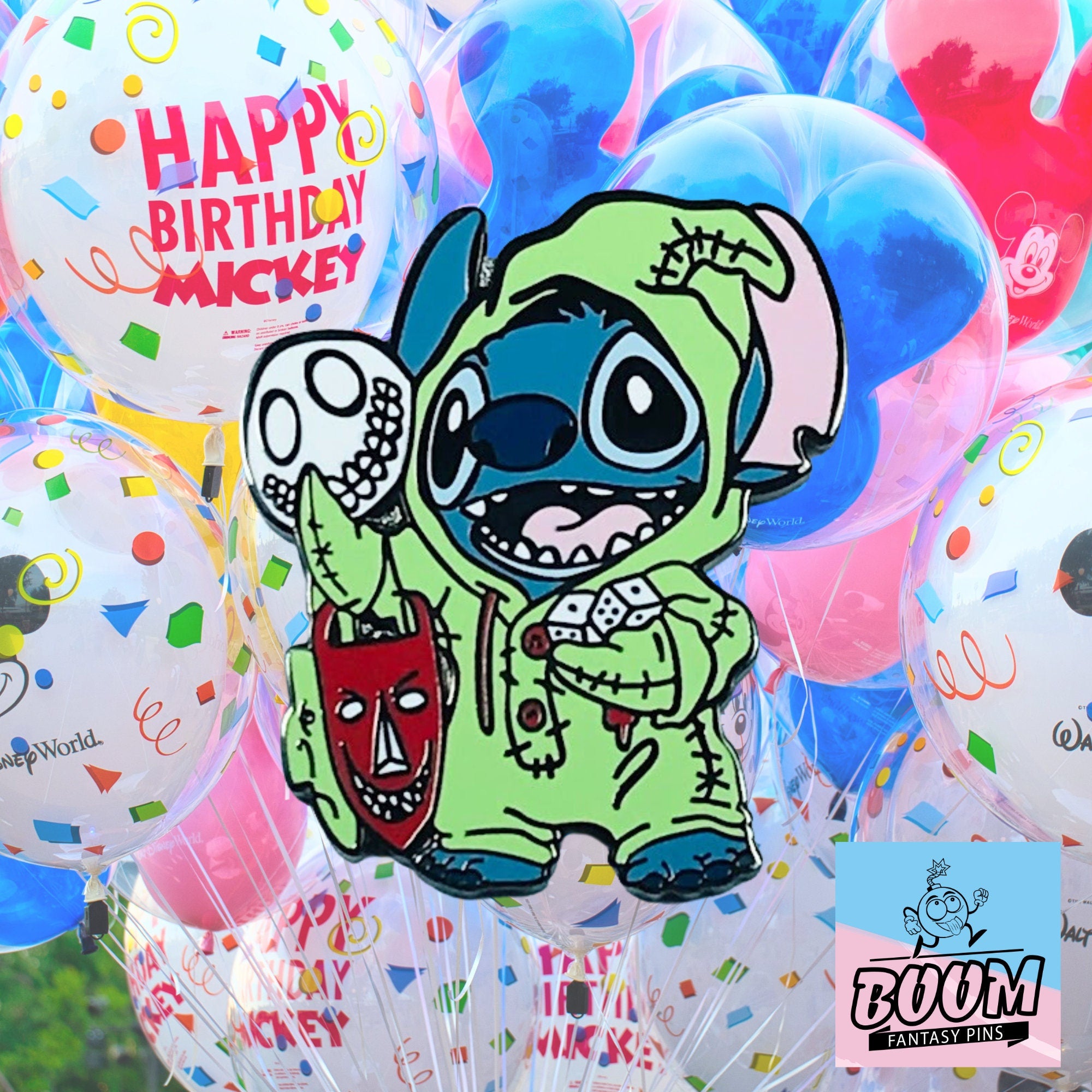 Pin – Stitch como Oogie Boogie de Lilo y Stitch – Disney Fantasy