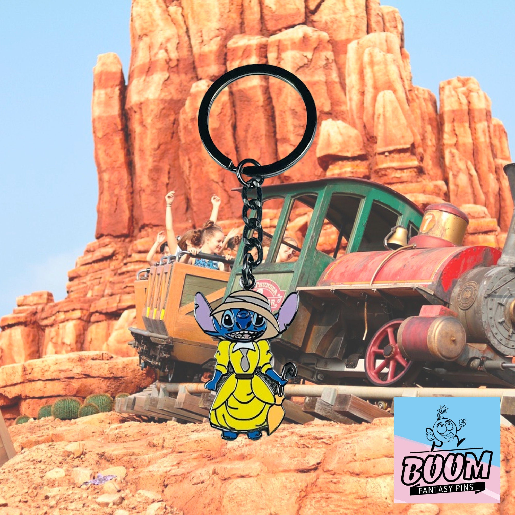 Llavero – Stitch como Jane Porter de Lilo &amp; Stitch – Disney Fantasy