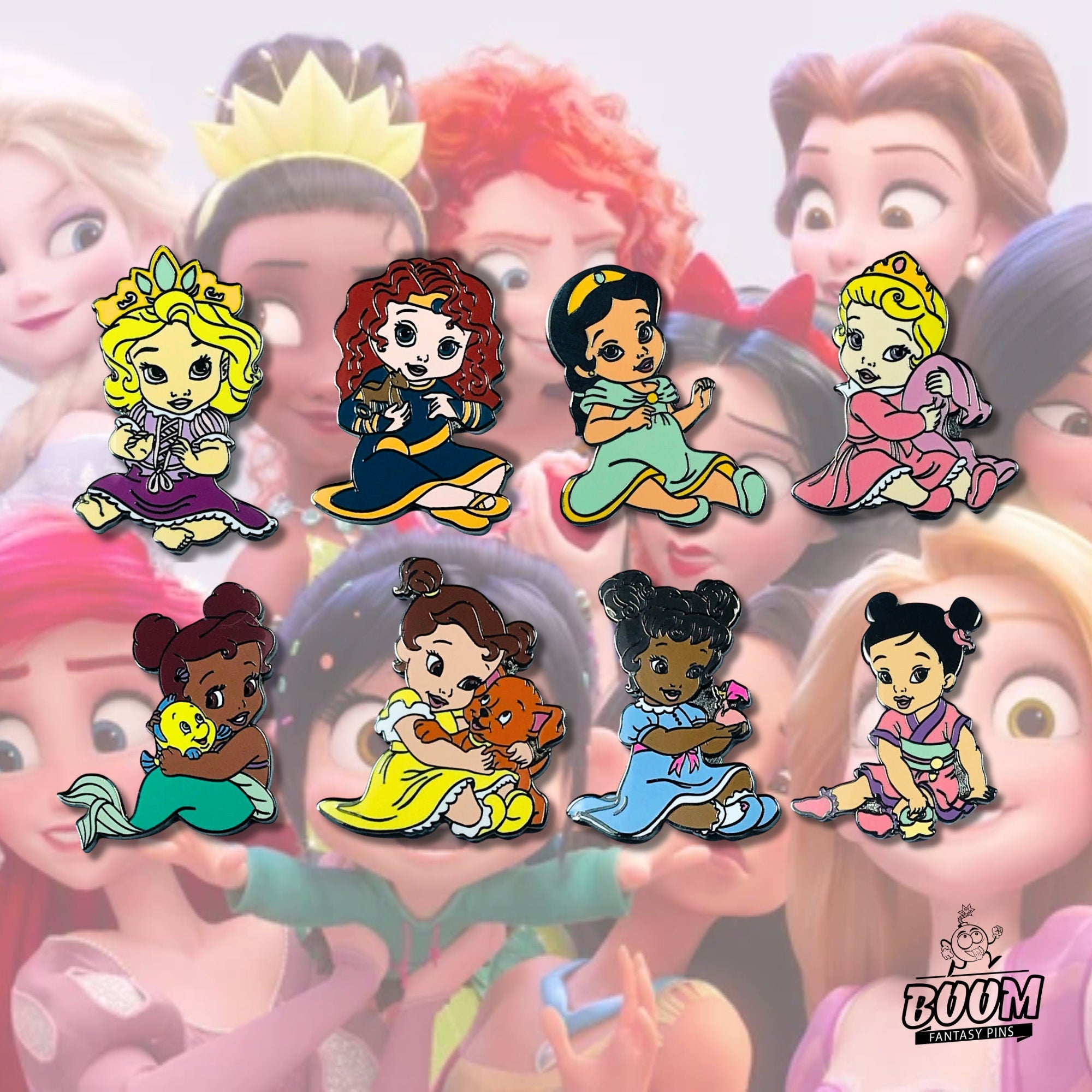 Pin's – Bébé Ariel de La Petite Sirène – Disney Fantasy