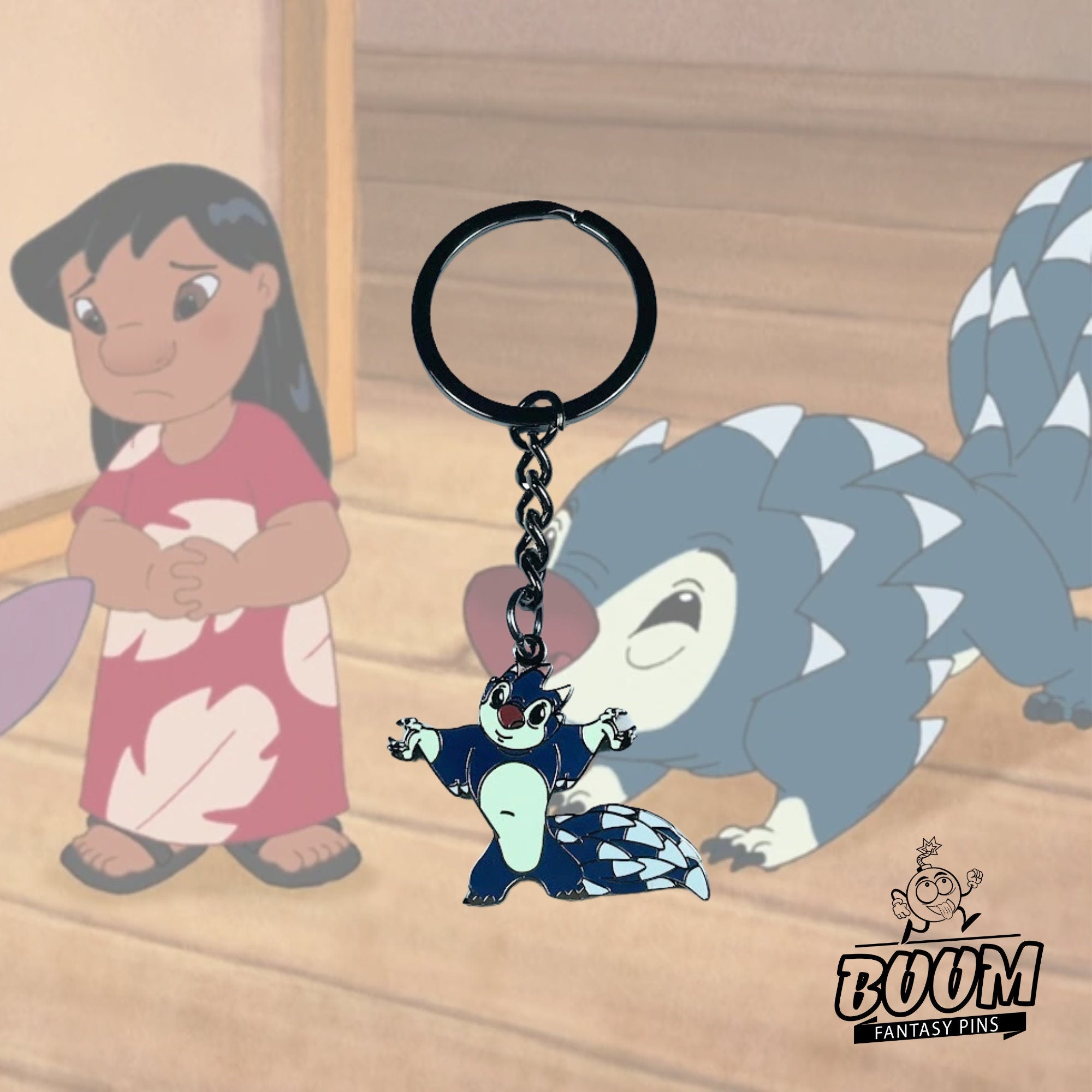 Llavero – Experimento Spike 319 de Lilo y Stitch – Disney Fantasy