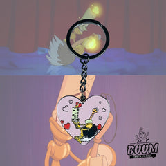 Porte-clés – Lumière et Babette de La Belle et la Bête – Disney Fantasy