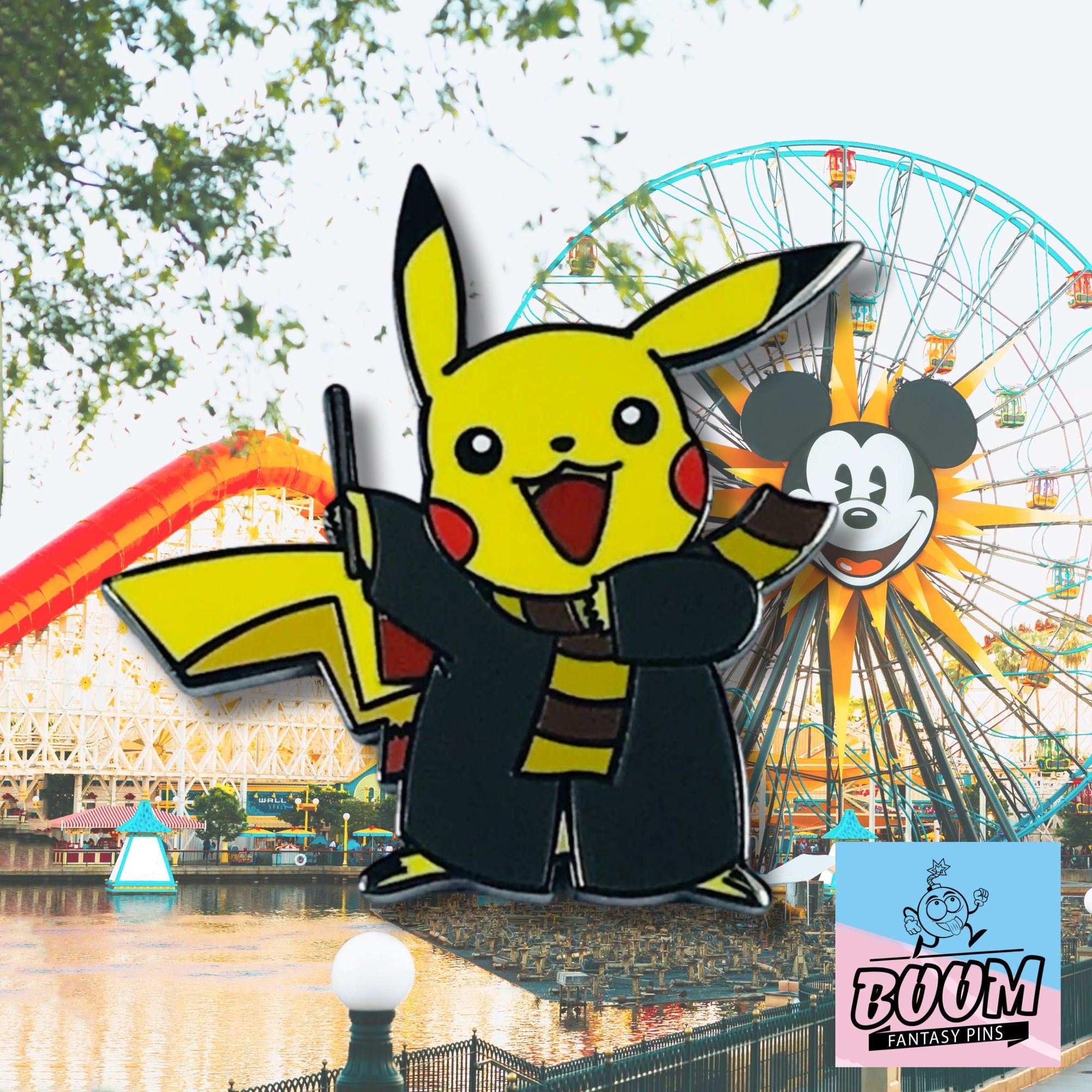 Pin – Pikachu de Pokémon como Harry Potter – Disney Fantasy