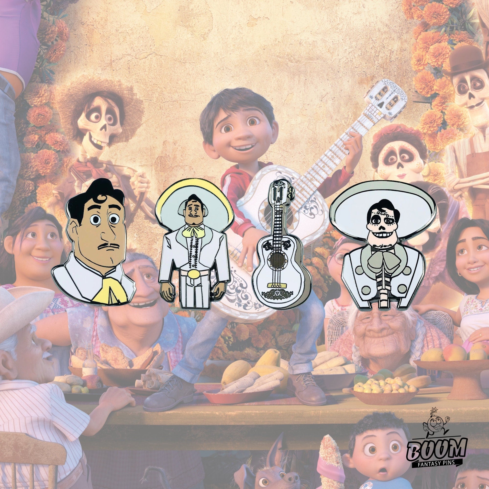 Pin – Ernesto de la Cruz de Coco – Disney Fantasy