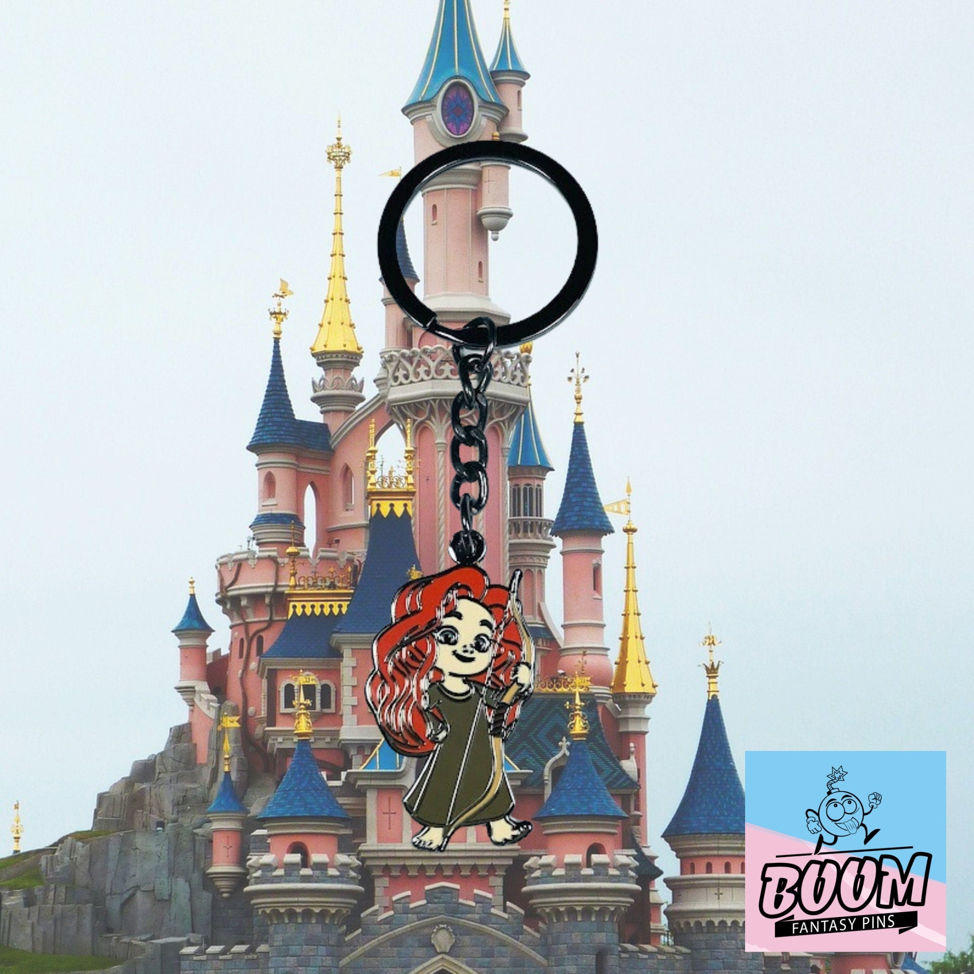 Porte-clés – Merida de Rebelle – Disney Fantasy