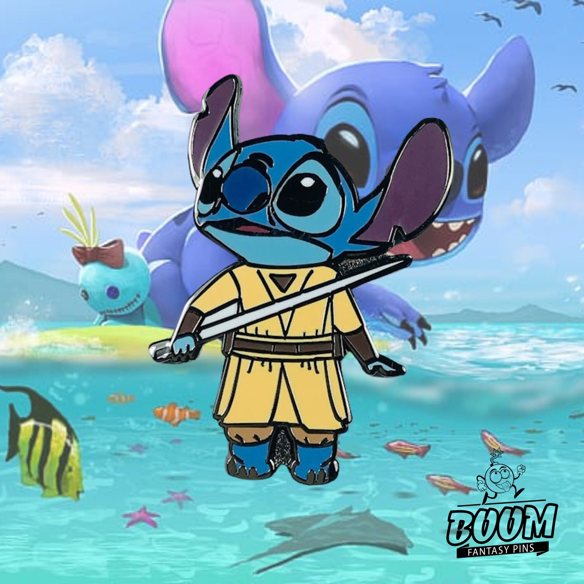 Pin – Stitch como Rey de Lilo y Stitch – Disney Fantasy