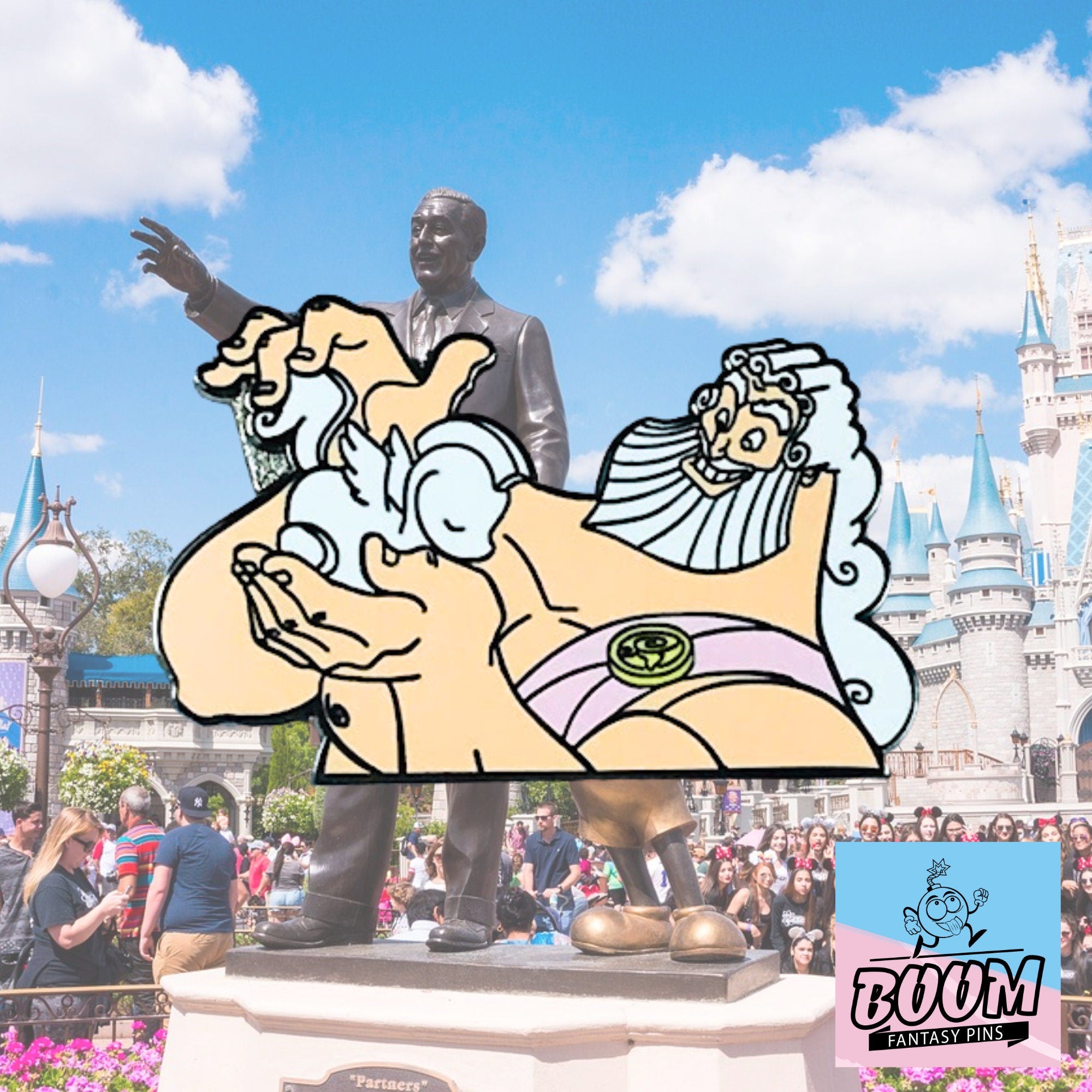 Pin – Hércules, Zeus y Pegaso de Hércules – Disney Fantasy