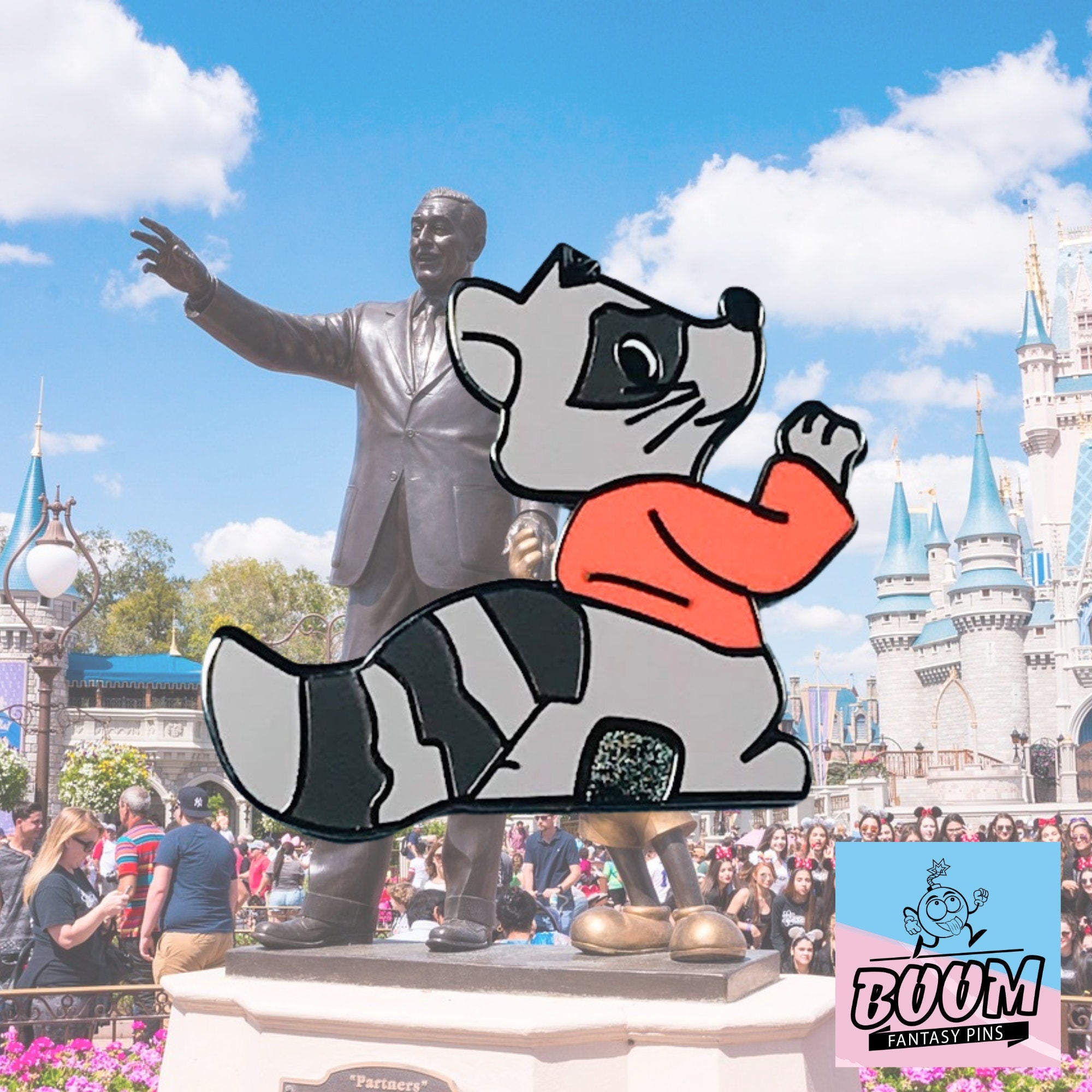 Pin's – Raton laveur de Robin des Bois – Disney Fantasy