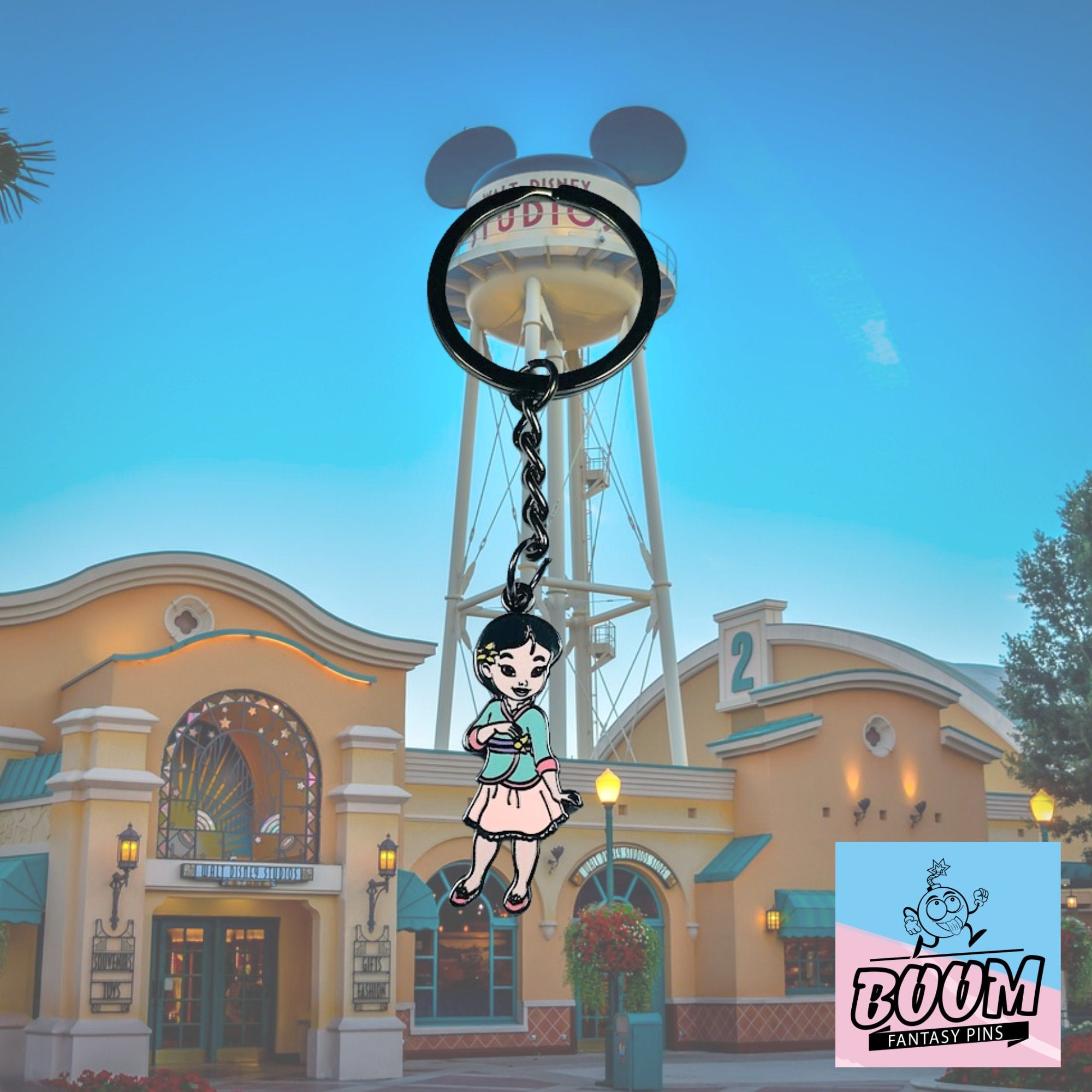 Porte-clés – Mulan du film Mulan – Disney Fantasy