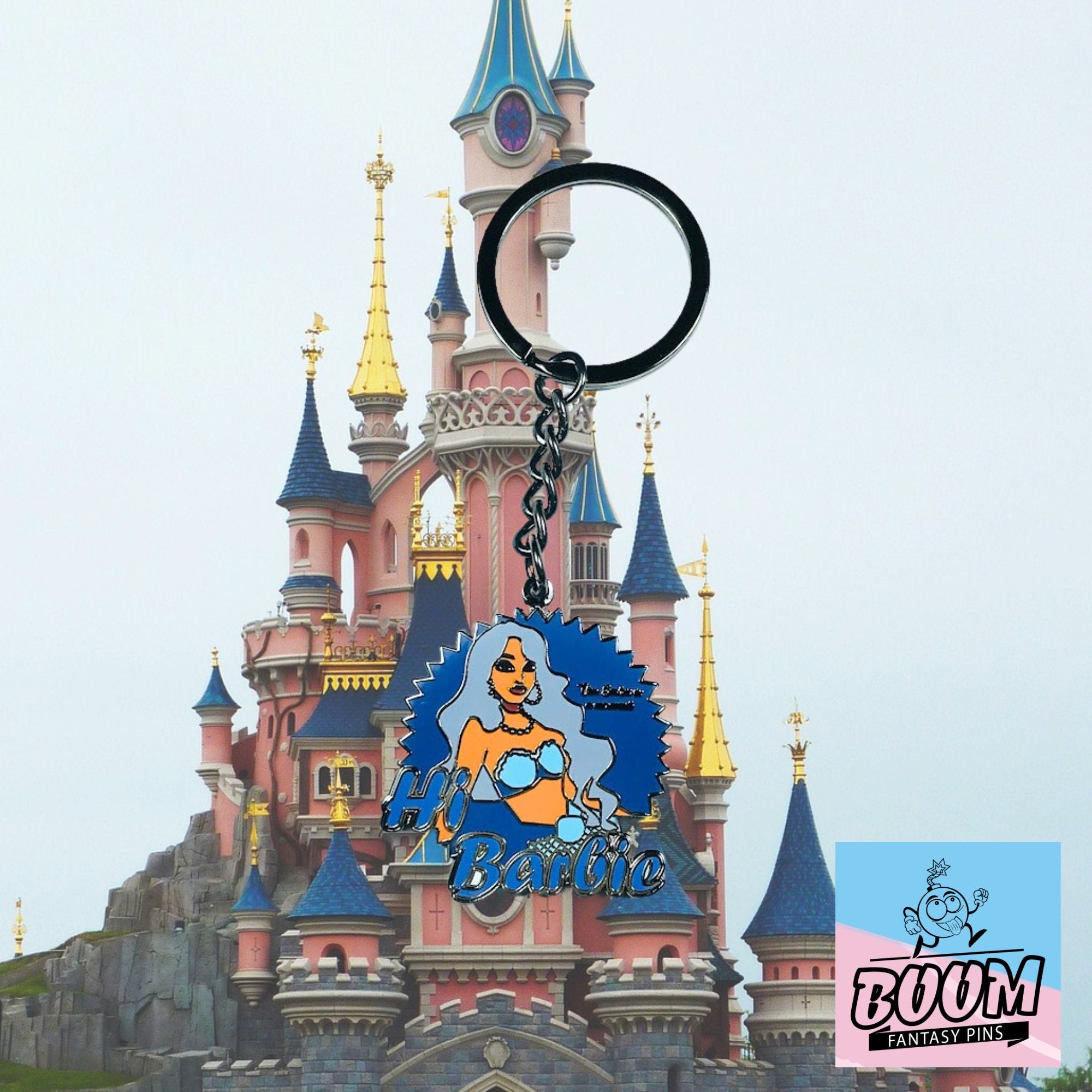 Porte-clés – Barbie Sirène de Barbie – Disney Fantasy