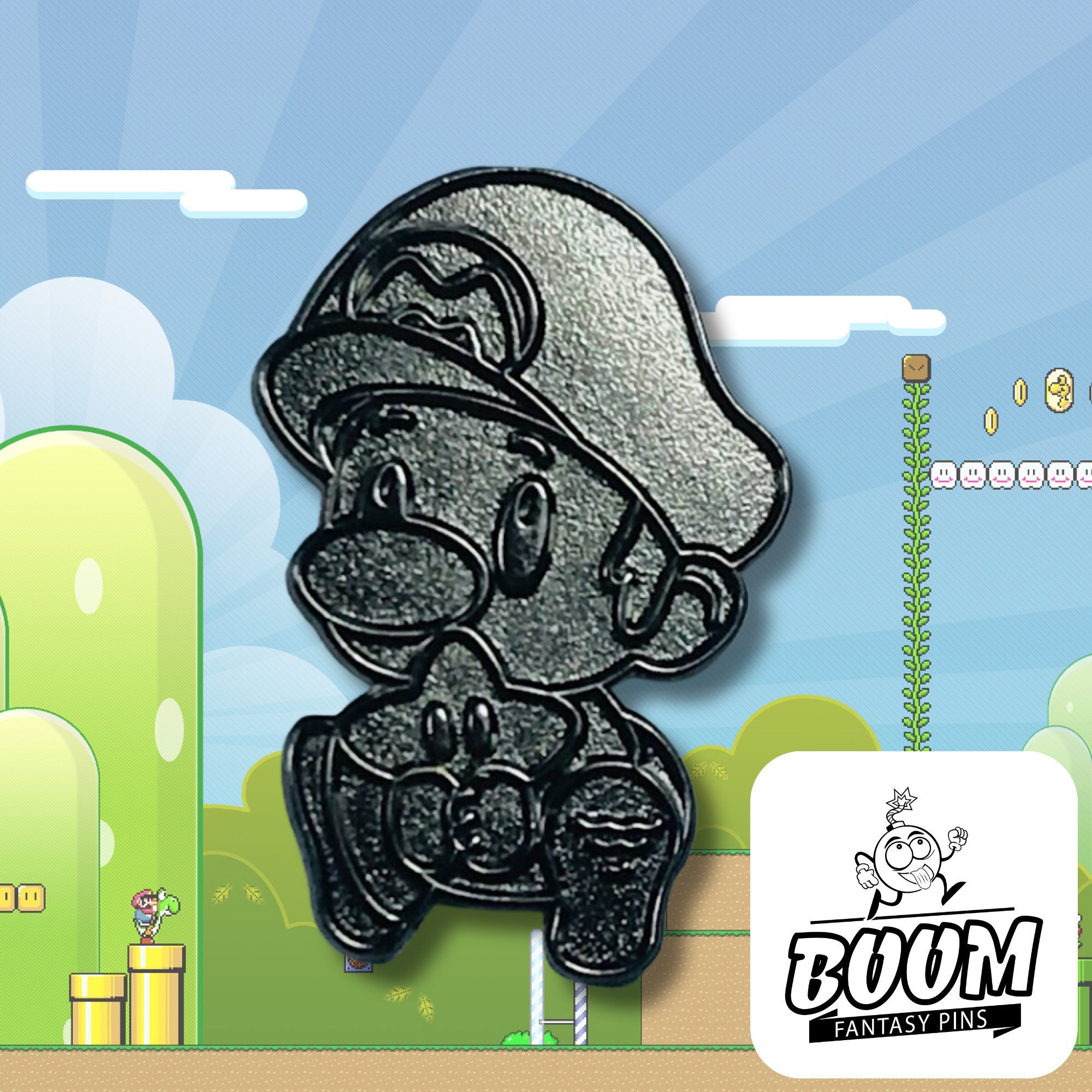 Pin – Mario de Super Mario Bros – Franquicia de Nintendo