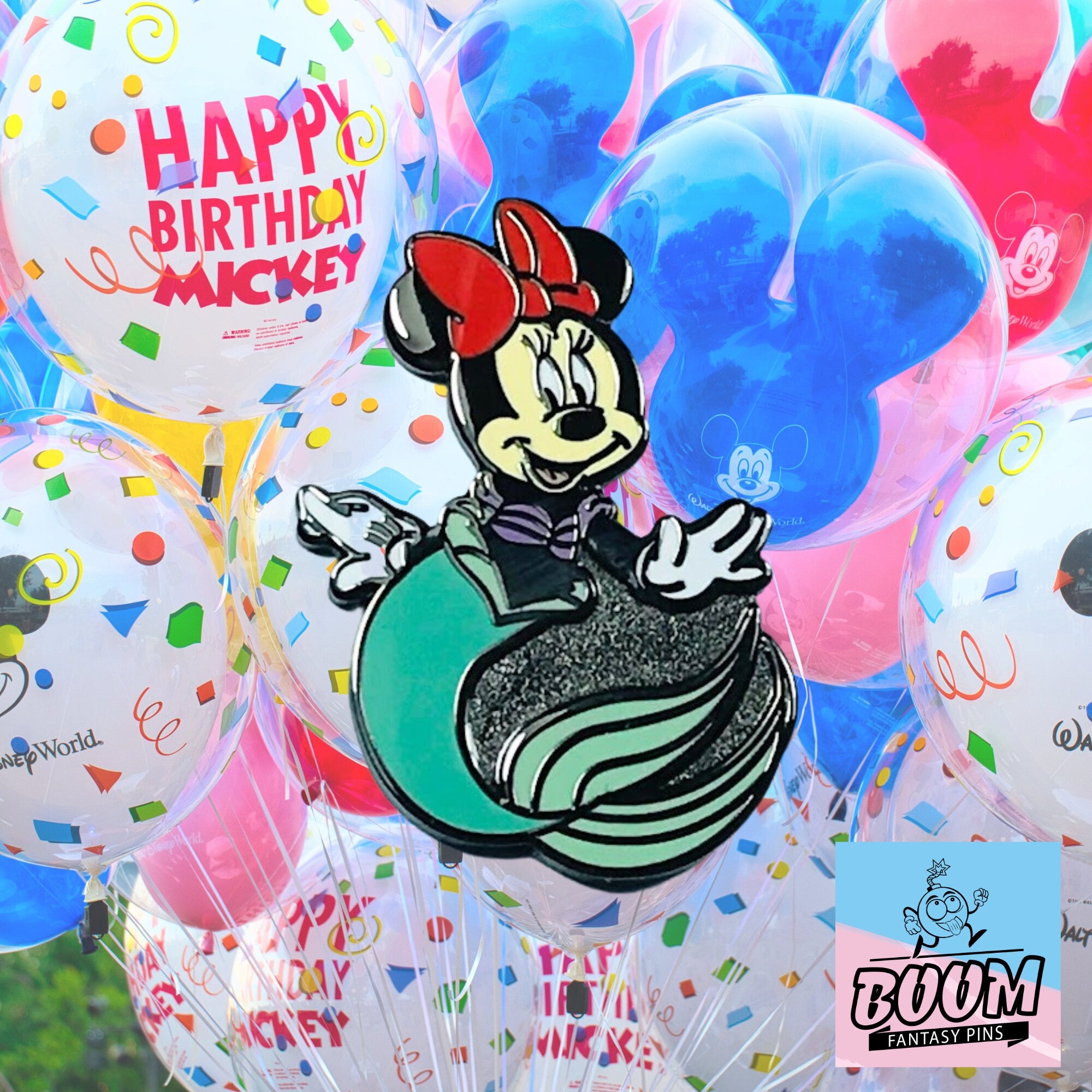 Pin's – Minnie Mouse en Ariel de La Petite Sirène – Disney Fantasy