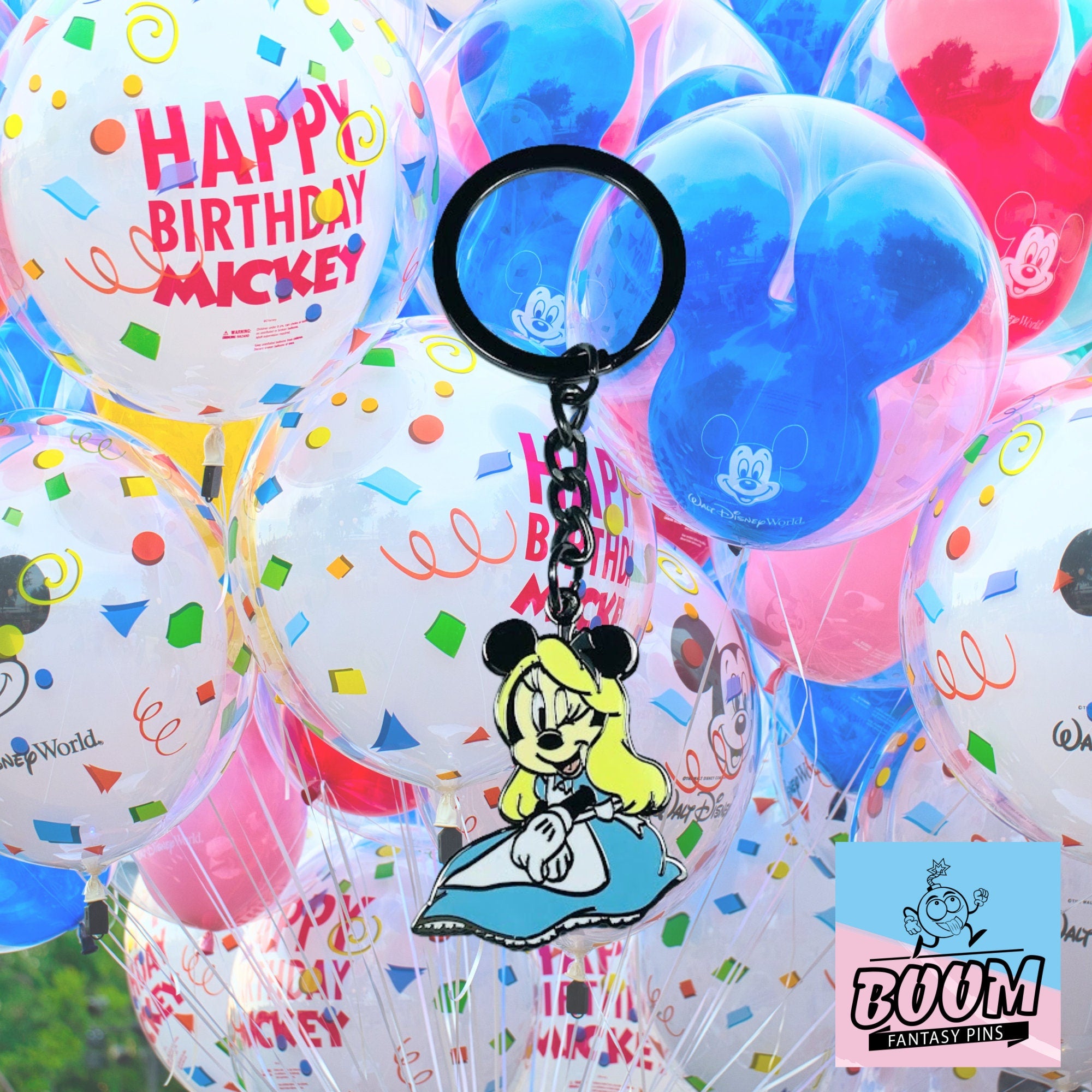 Llavero – Minnie Mouse de Alicia en el País de las Maravillas – Disney Fantasy