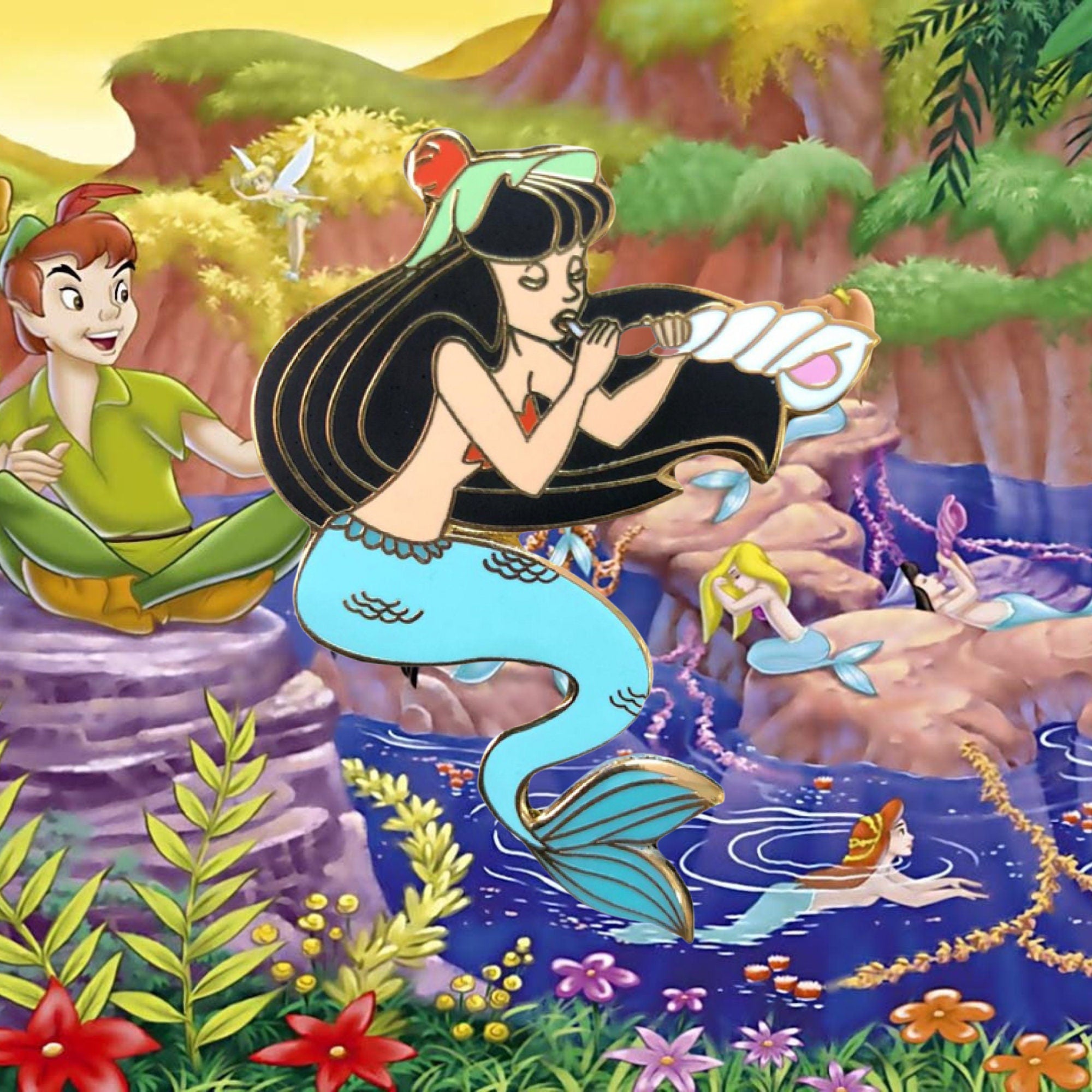 Pin's – Sirène de Peter Pan – Disney Fantasy