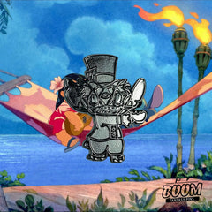 Pin's – Stitch en Chapelier fou de Lilo &amp; Stitch – Disney Fantasy