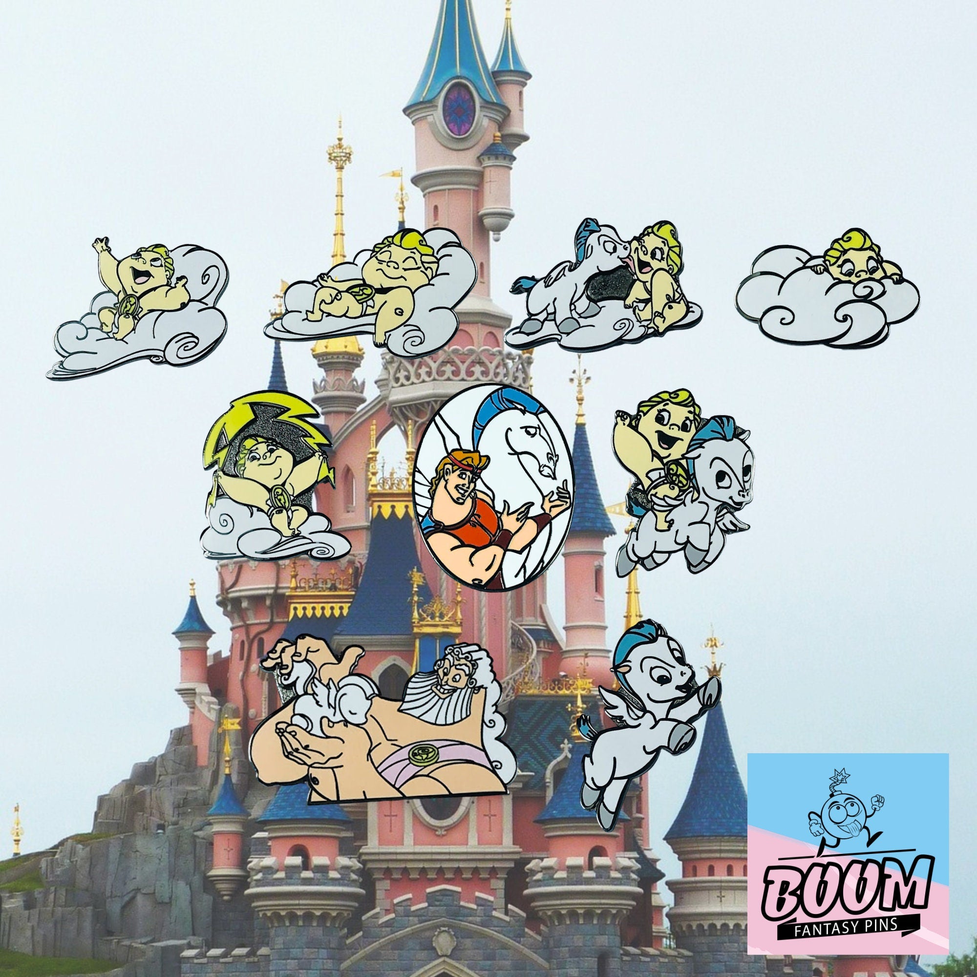 Pin's – Hercule du film Hercule – Disney Fantasy