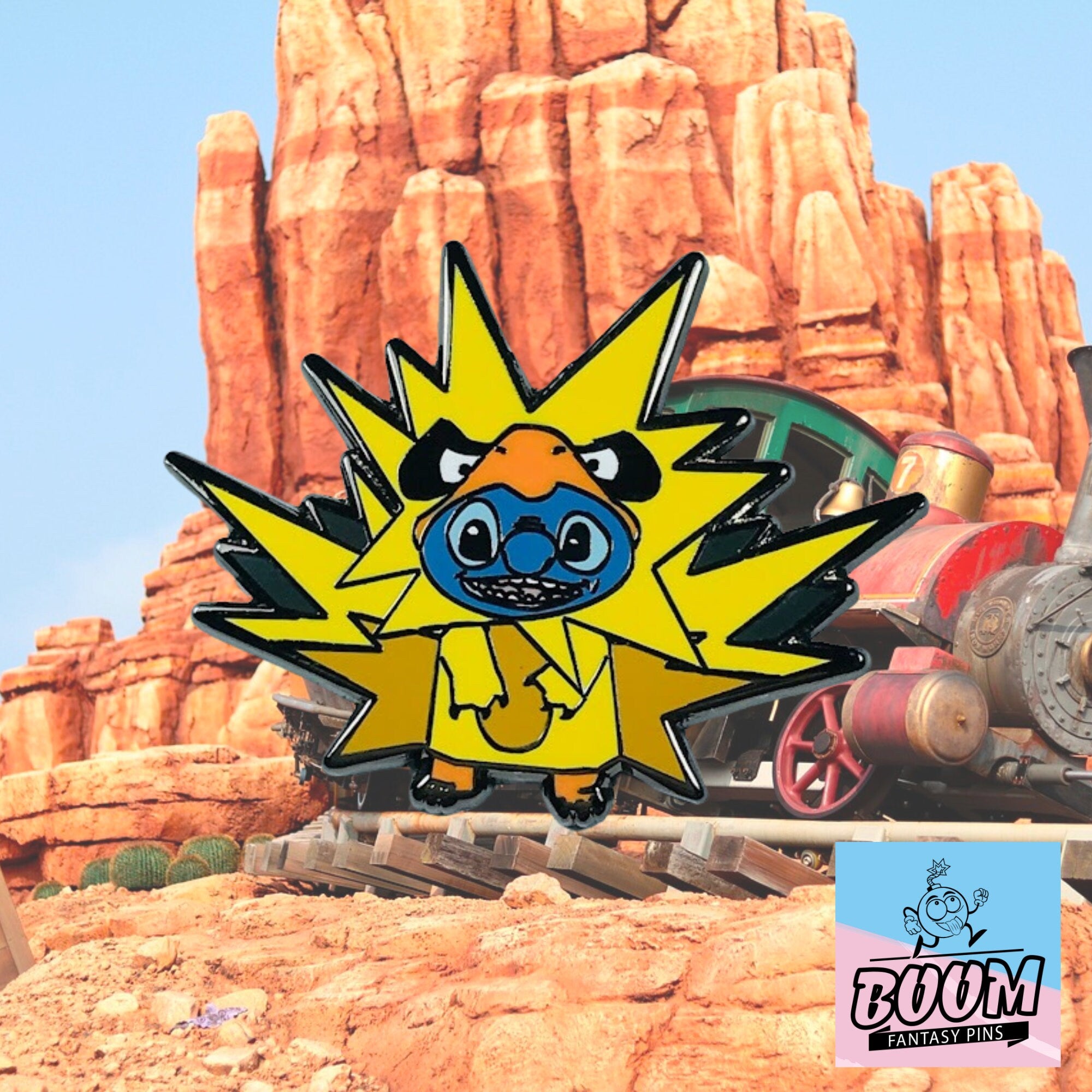 Épingle – Expérience 626 Stitch en Zapdos de Lilo et Stitch – Disney Fantasy