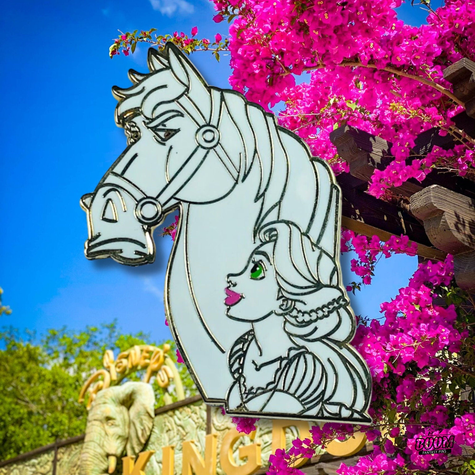 Pin's – Raiponce et Maximus du film Raiponce – Disney Fantasy