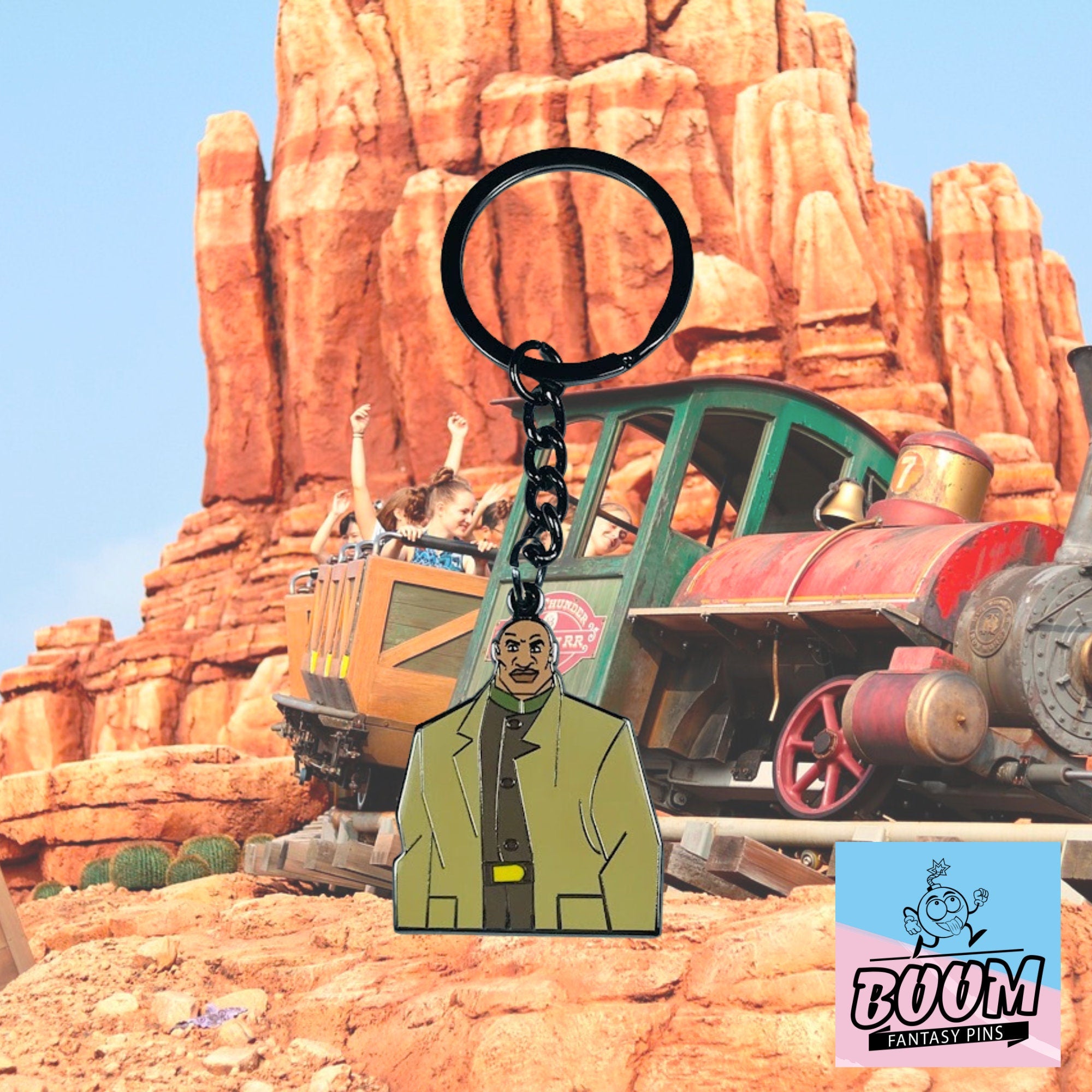 Llavero del Dr. Joshua Sweet de Atlantis: El Imperio Perdido – Disney Fantasy