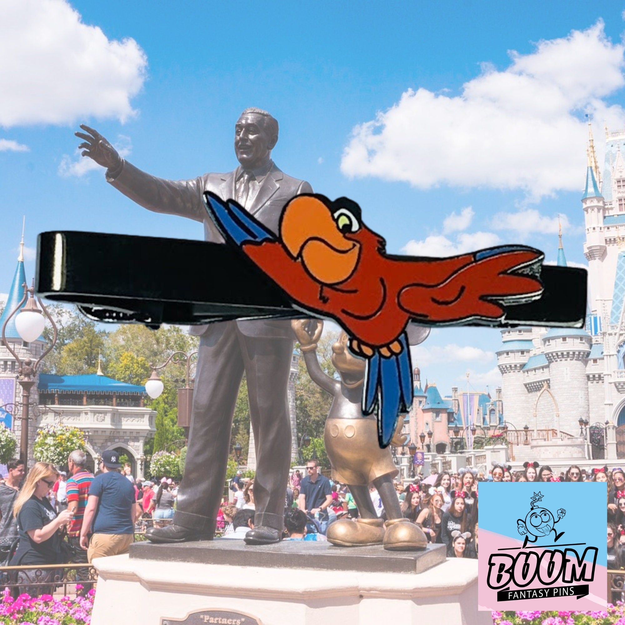 Pinza de corbata – Yago de Aladino – Disney Fantasy