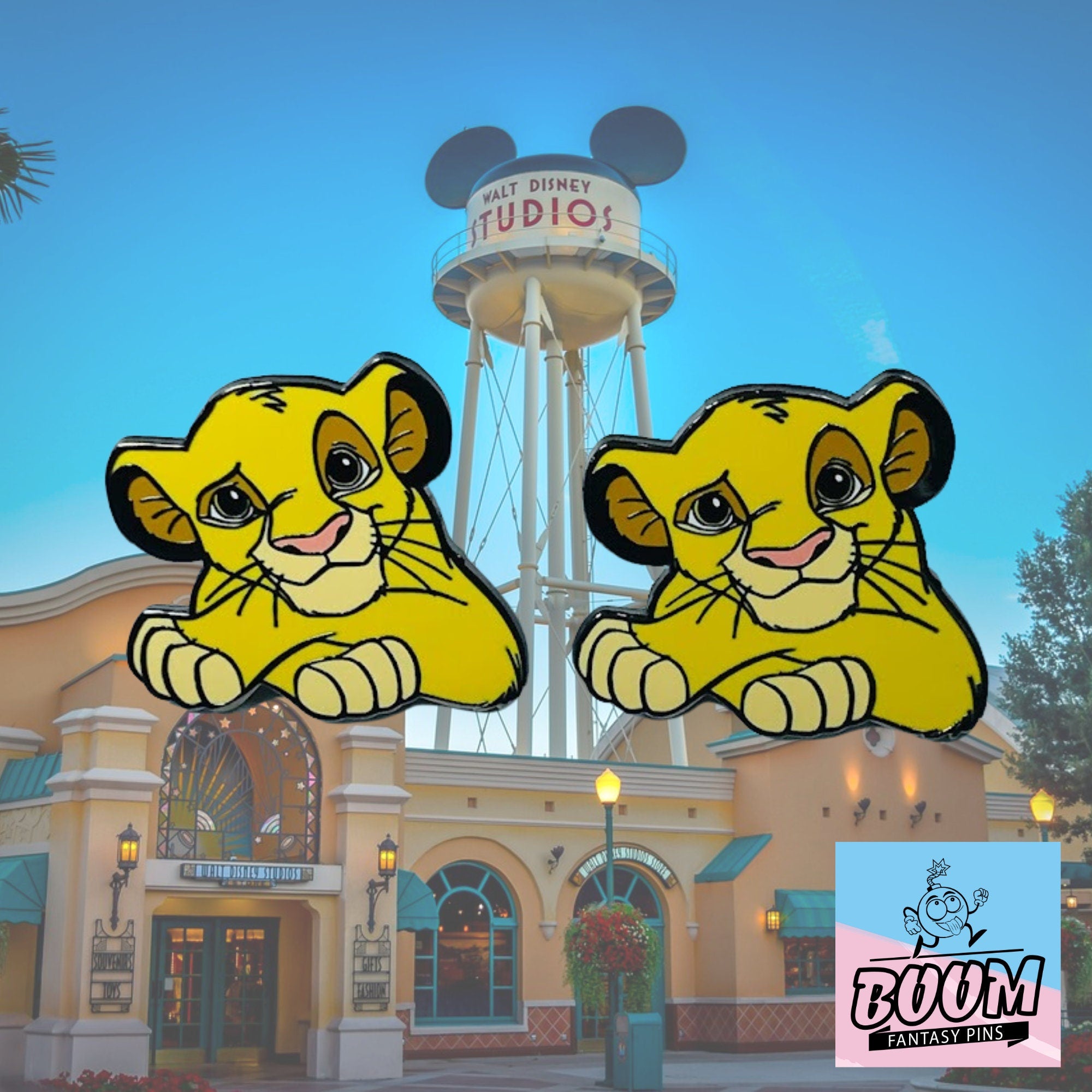 Boutons de manchette – Simba du Roi Lion – Disney Fantasy