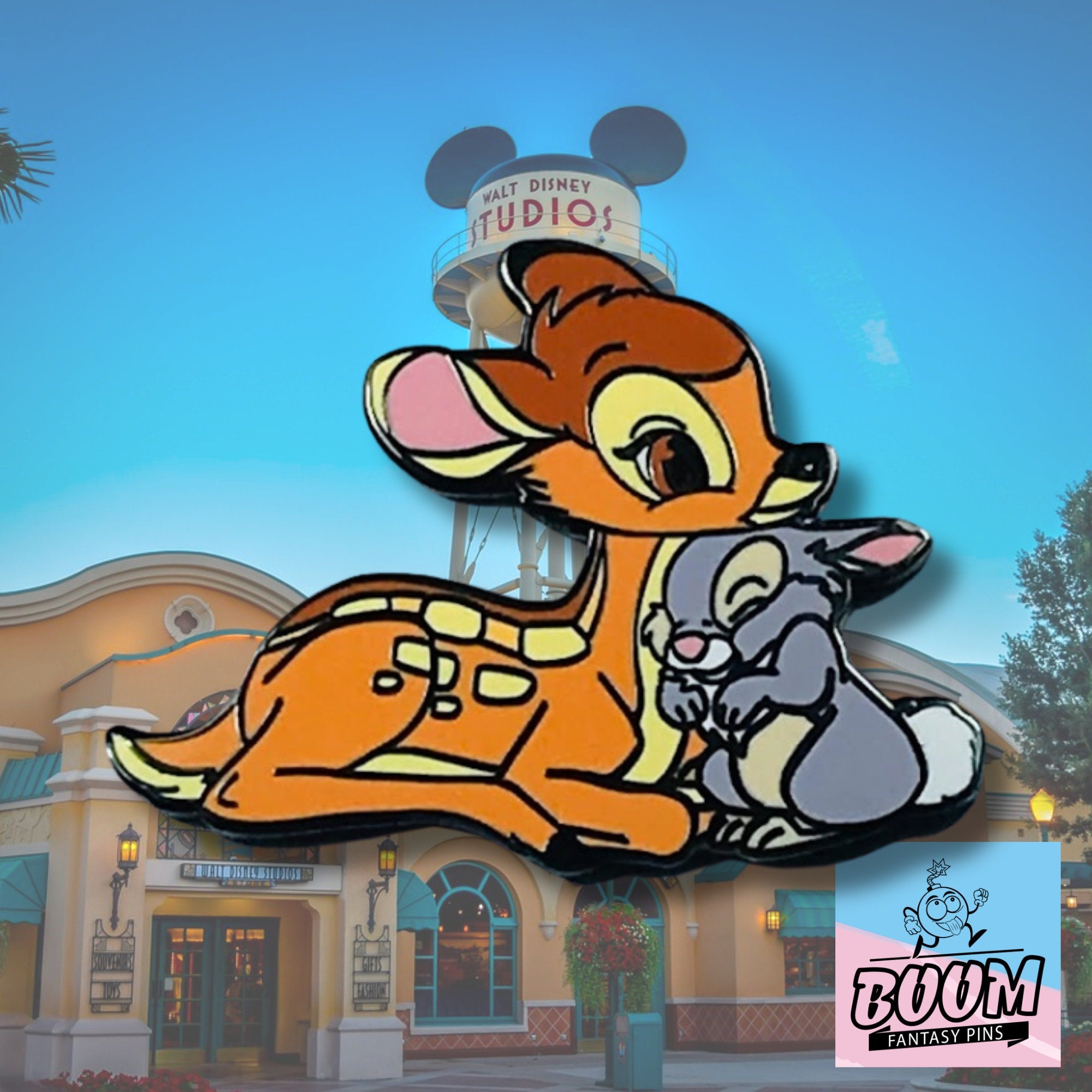 Pin – Bambi and Thumper from Bambi – Disney Fantasy