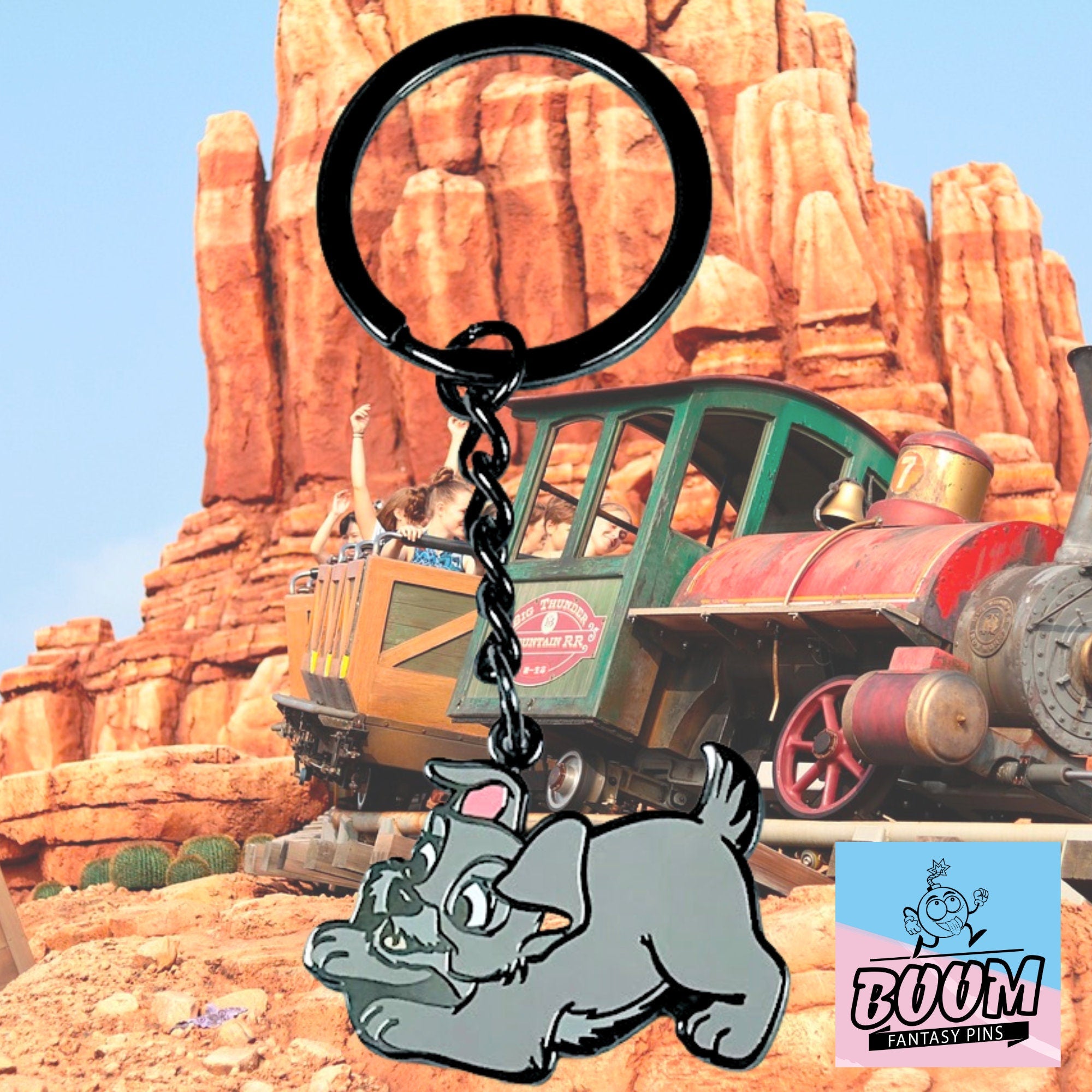 Llavero – Scamp de La Dama y el Vagabundo II – Disney Fantasy