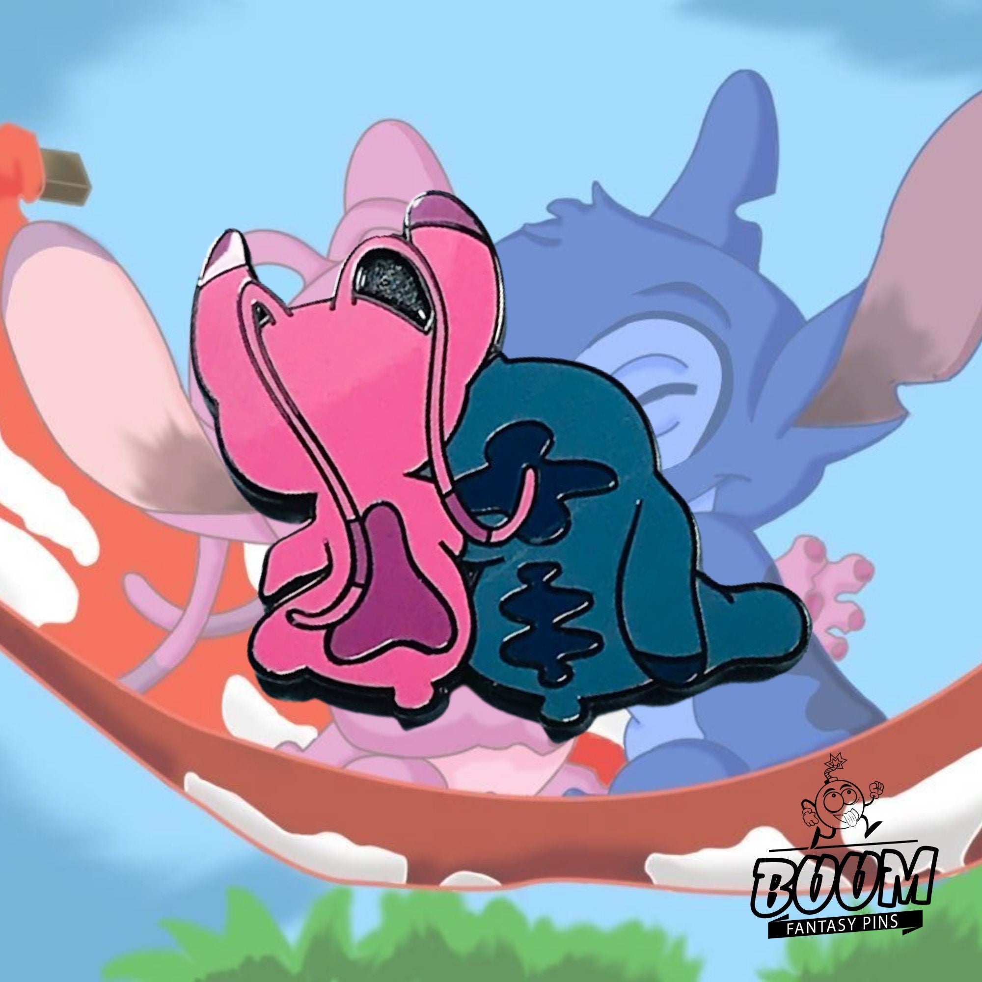 Pin – Stitch y Ángel de Lilo y Stitch – Disney Fantasy