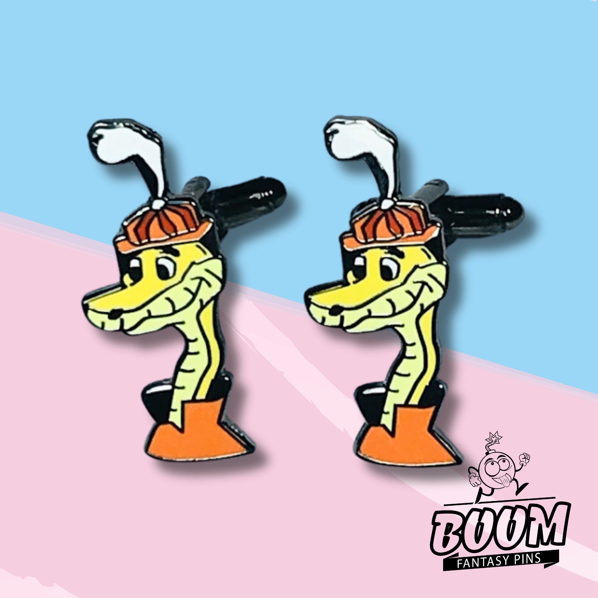 Cufflinks – Sir Hiss from Robin Hood – Disney Fantasy