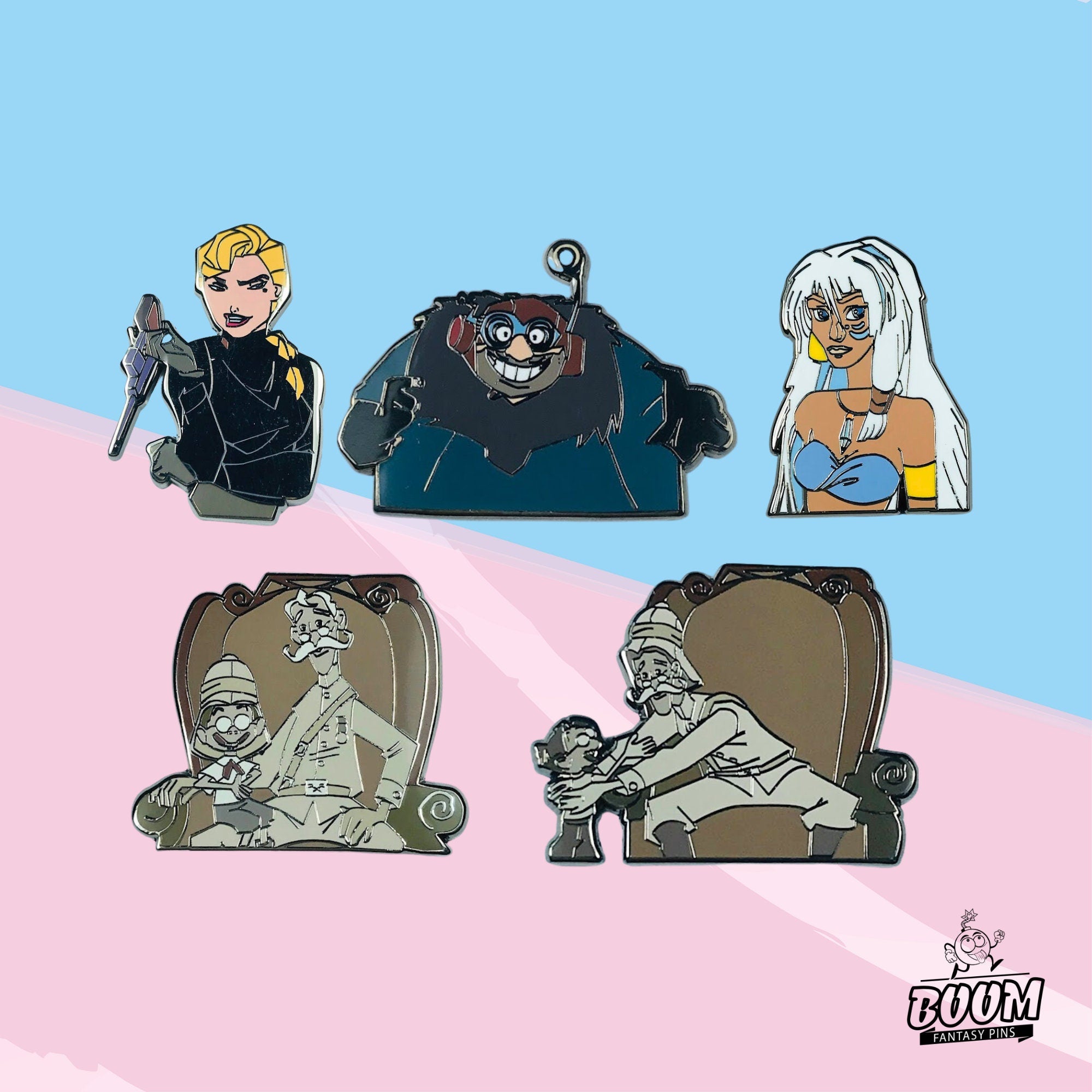 Pin's – Kida d'Atlantide, l'empire perdu – Disney Fantasy