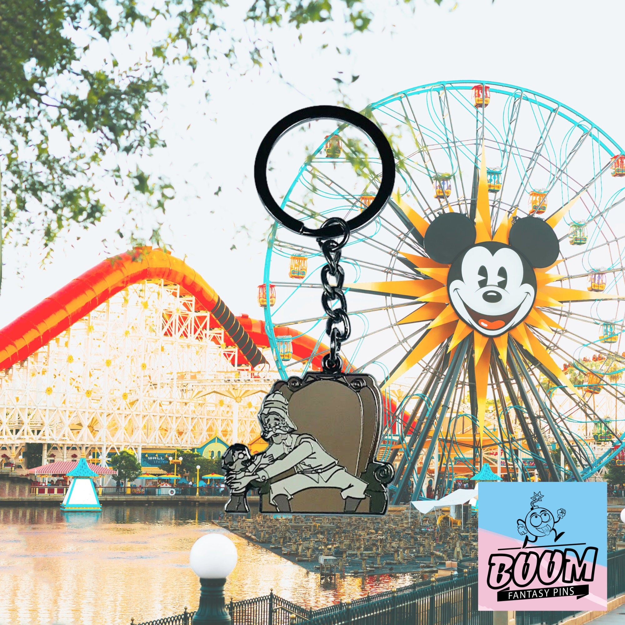 Llavero – Milo Thatch y Thaddeus Thatch de Atlantis: El Imperio Perdido – Disney Fantasy