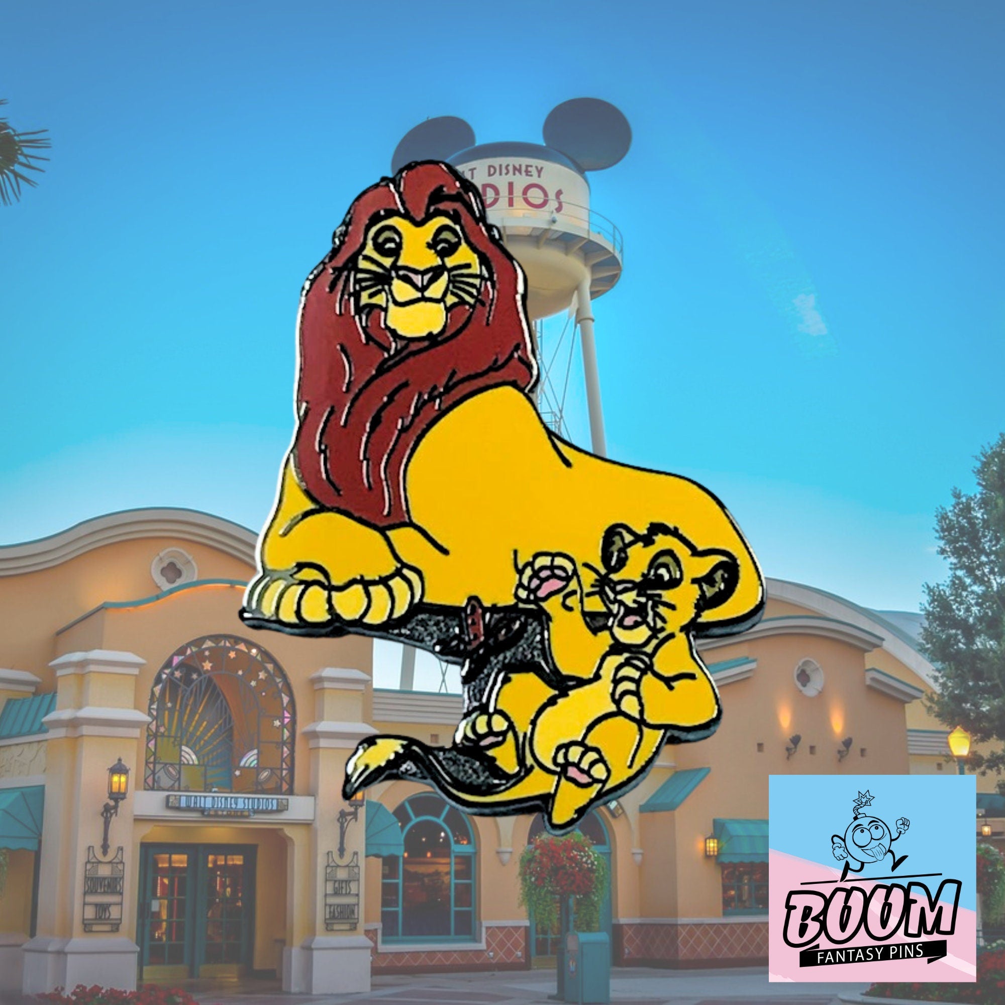 Pin – Mufasa y Simba de El Rey León – Disney Fantasy