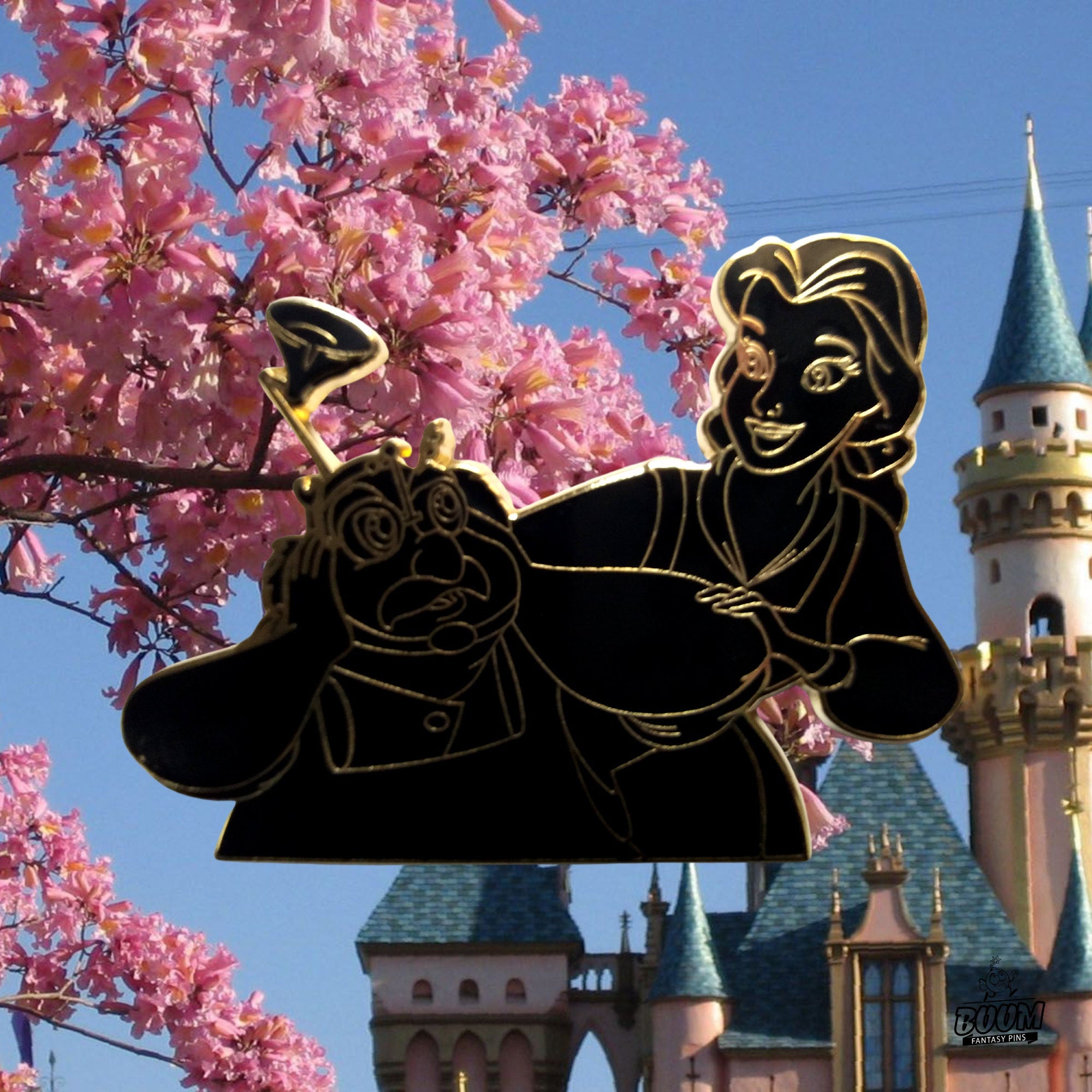 Pin – Bella y Mauricio de La Bella y la Bestia – Disney Fantasy