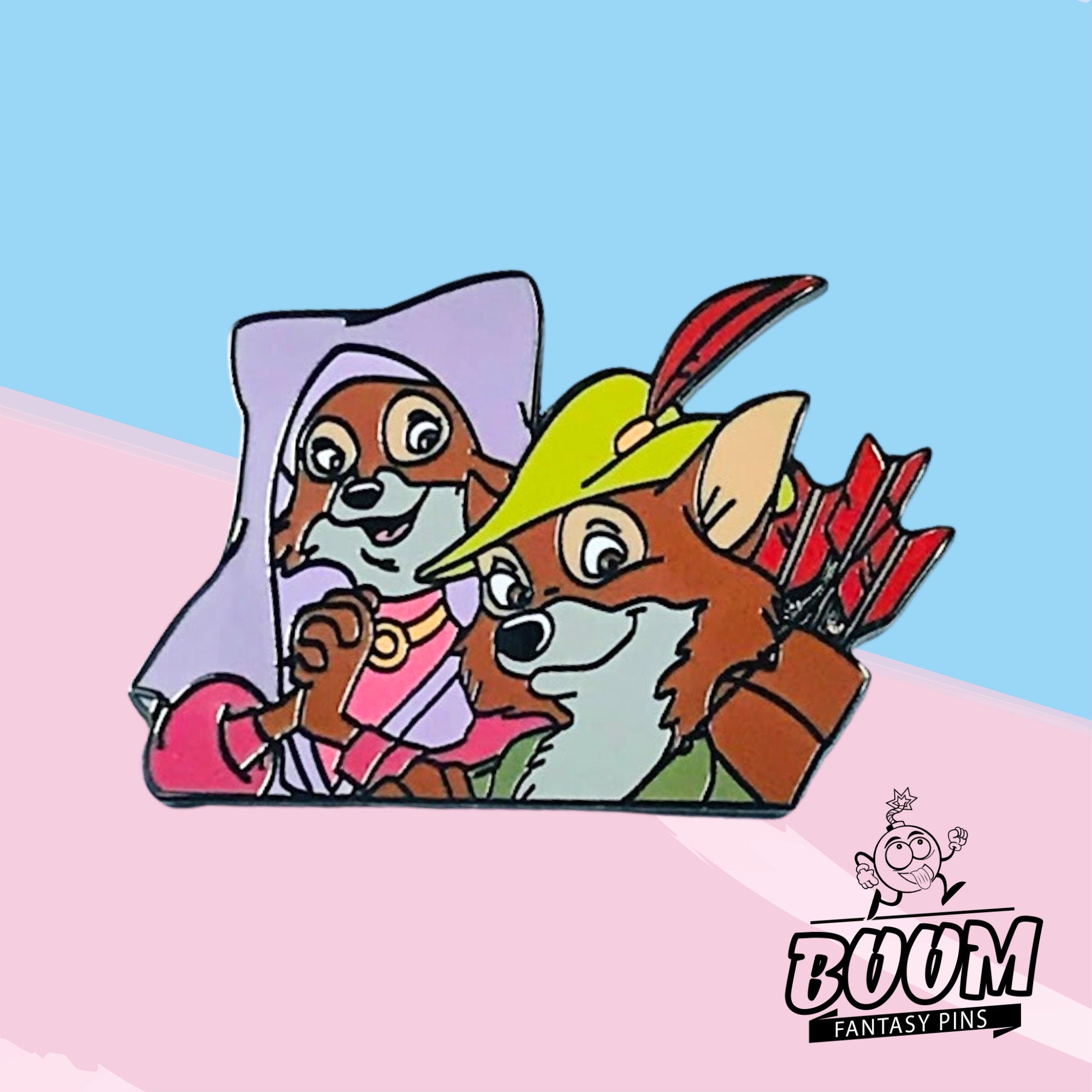 Pin – Lady Marian and Robin Hood from Robin Hood – Disney Fantasy