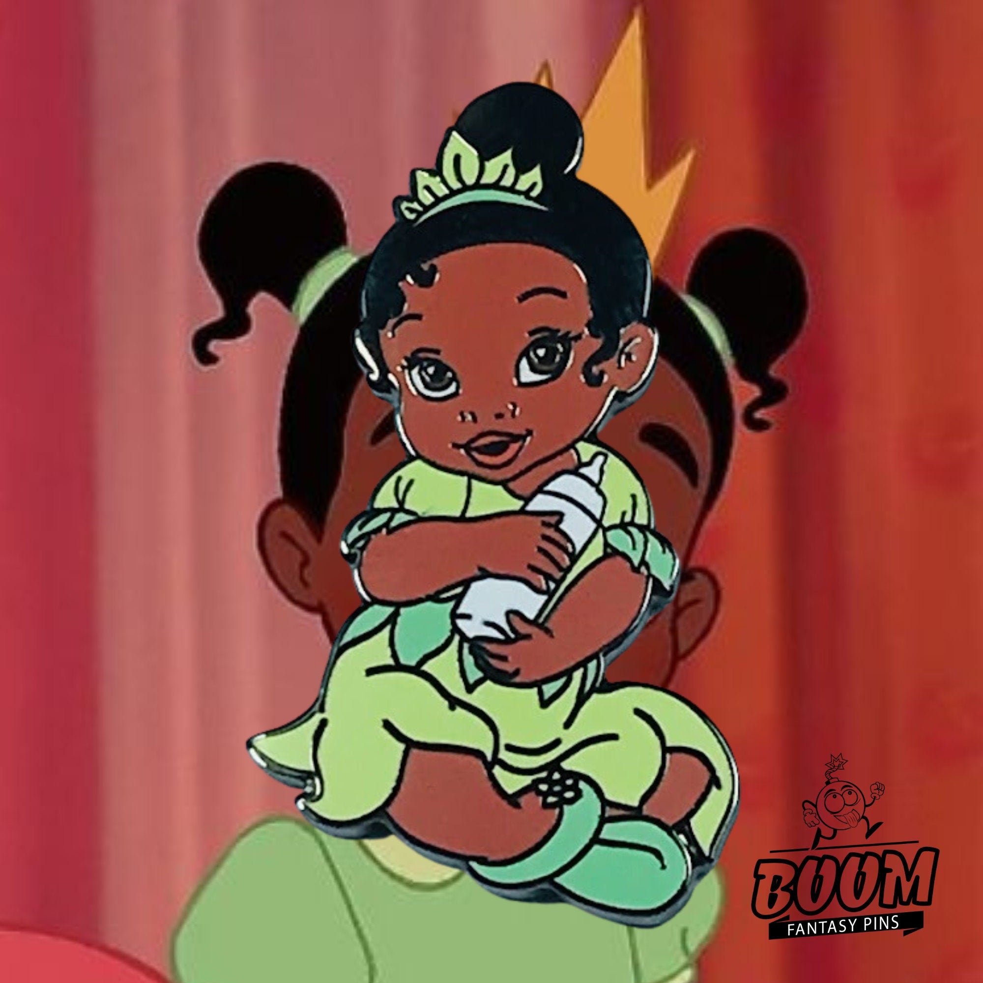 Pin – Tiana y el Sapo de La Princesa y el Sapo – Disney Fantasy