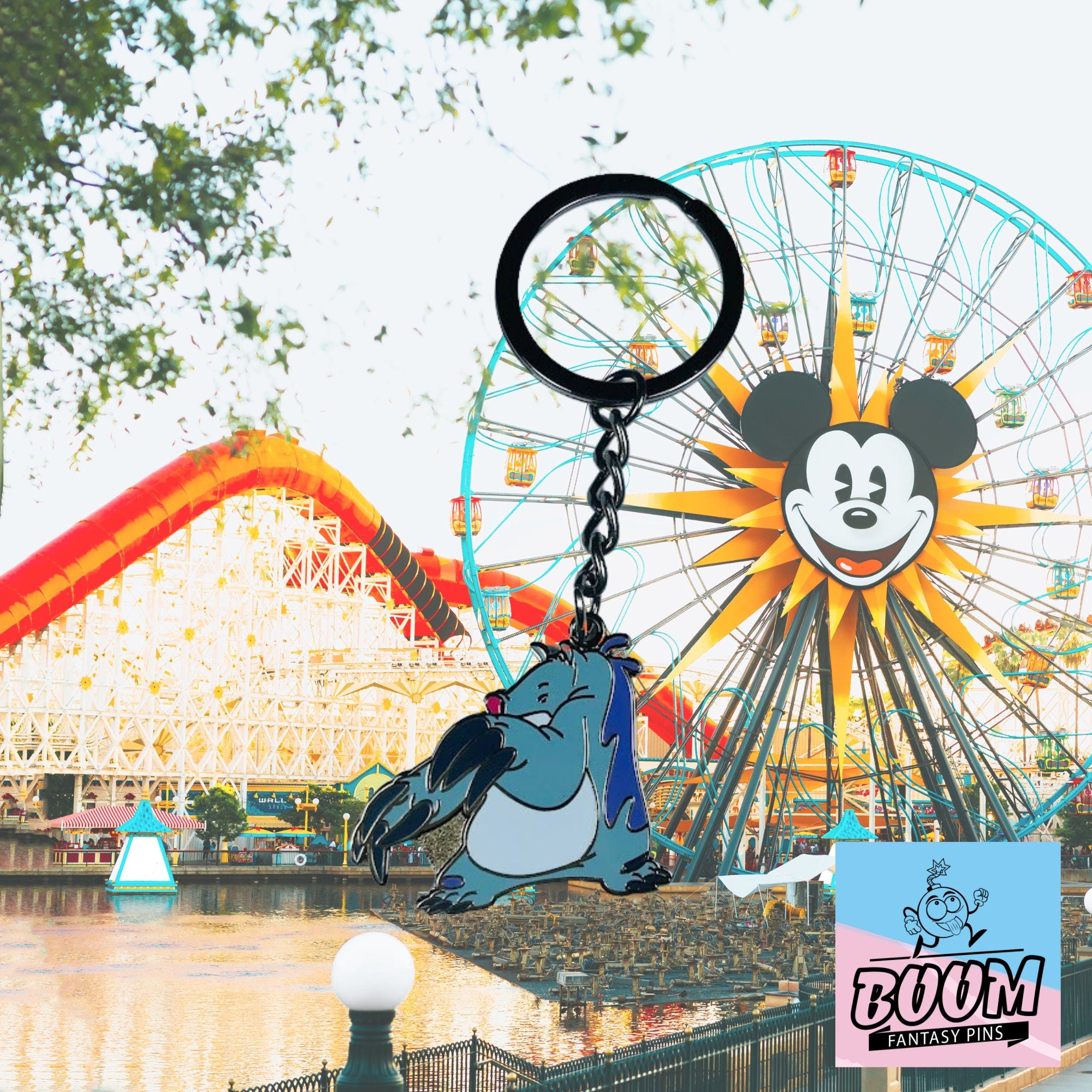 Llavero – Experimento Retroexcavadora 040 de Lilo y Stitch – Disney Fantasy