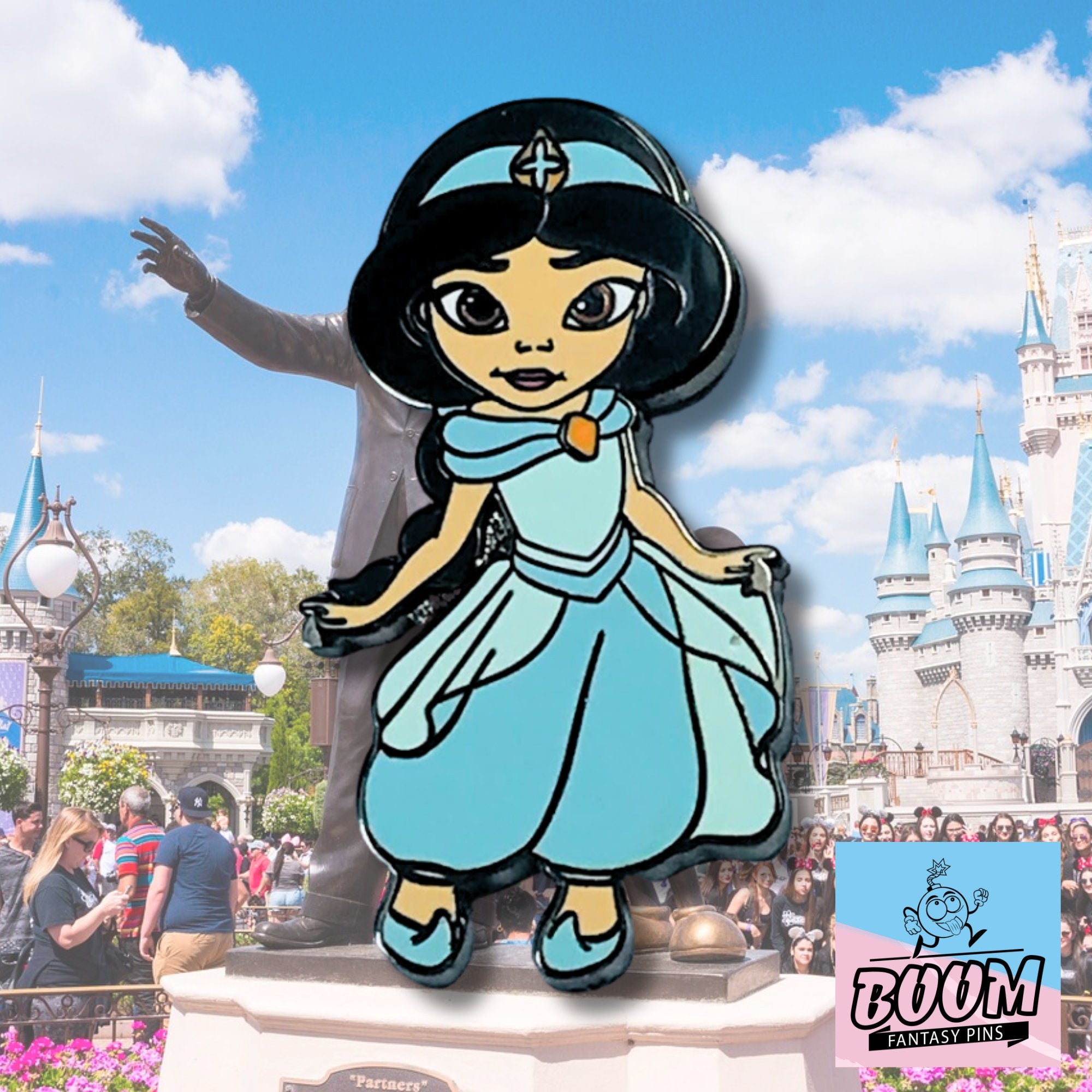 Pin's – Princesse Jasmine d'Aladdin – Disney Fantasy
