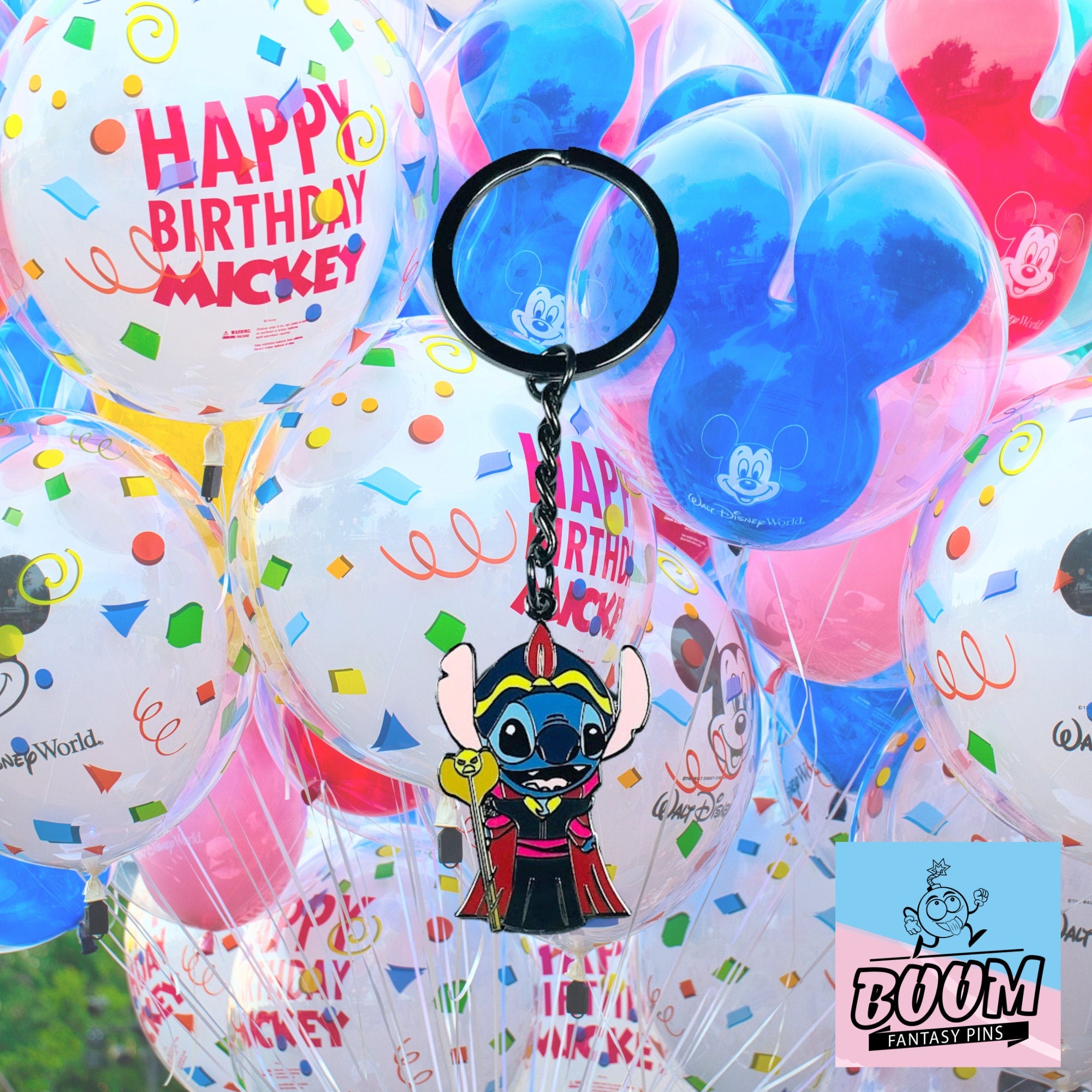 Llavero – Stitch como Jafar de Lilo y Stitch – Disney Fantasy