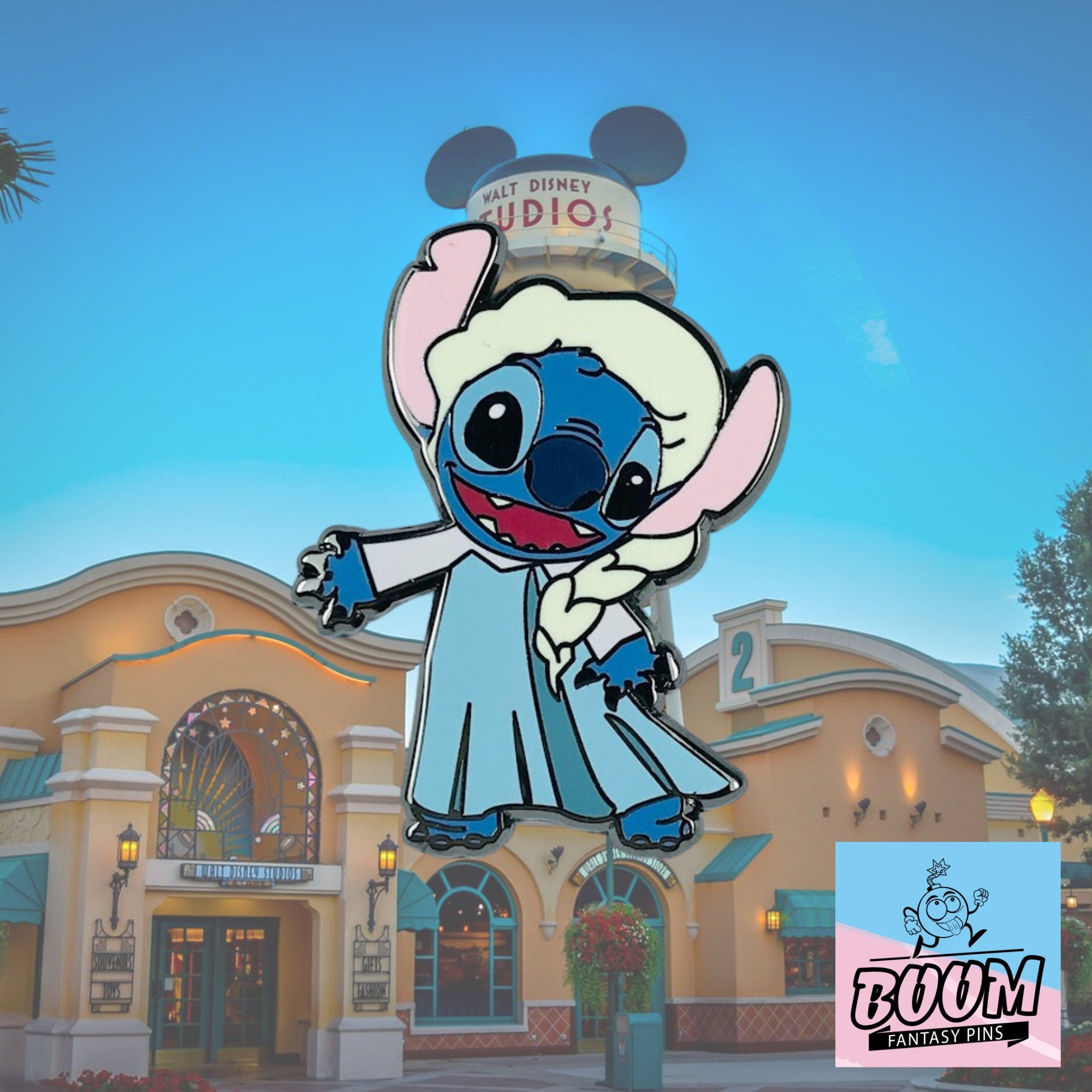 Pin – Stitch como Elsa de Lilo y Stitch – Disney Fantasy