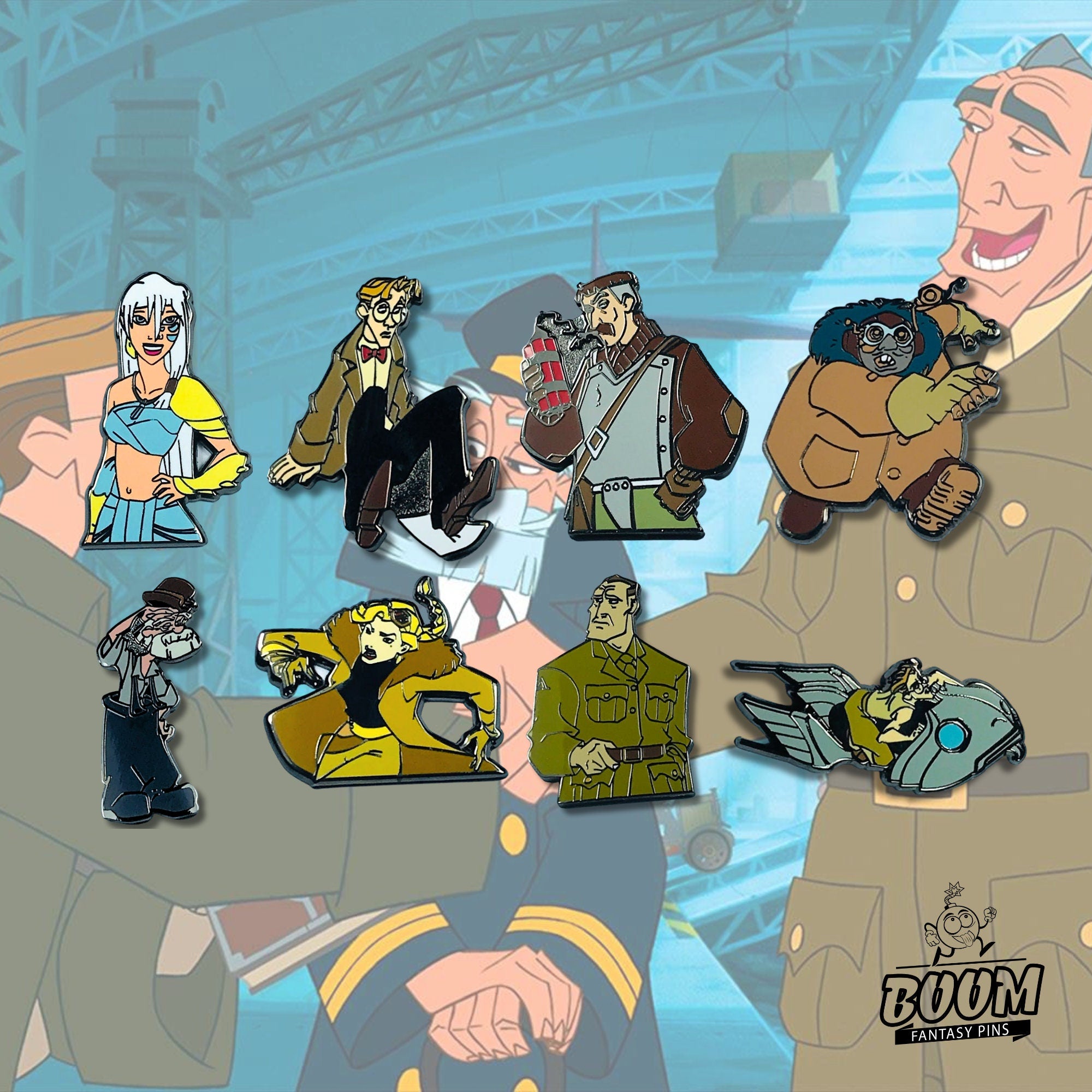 Pin's – Kida d'Atlantide, l'empire perdu – Disney Fantasy