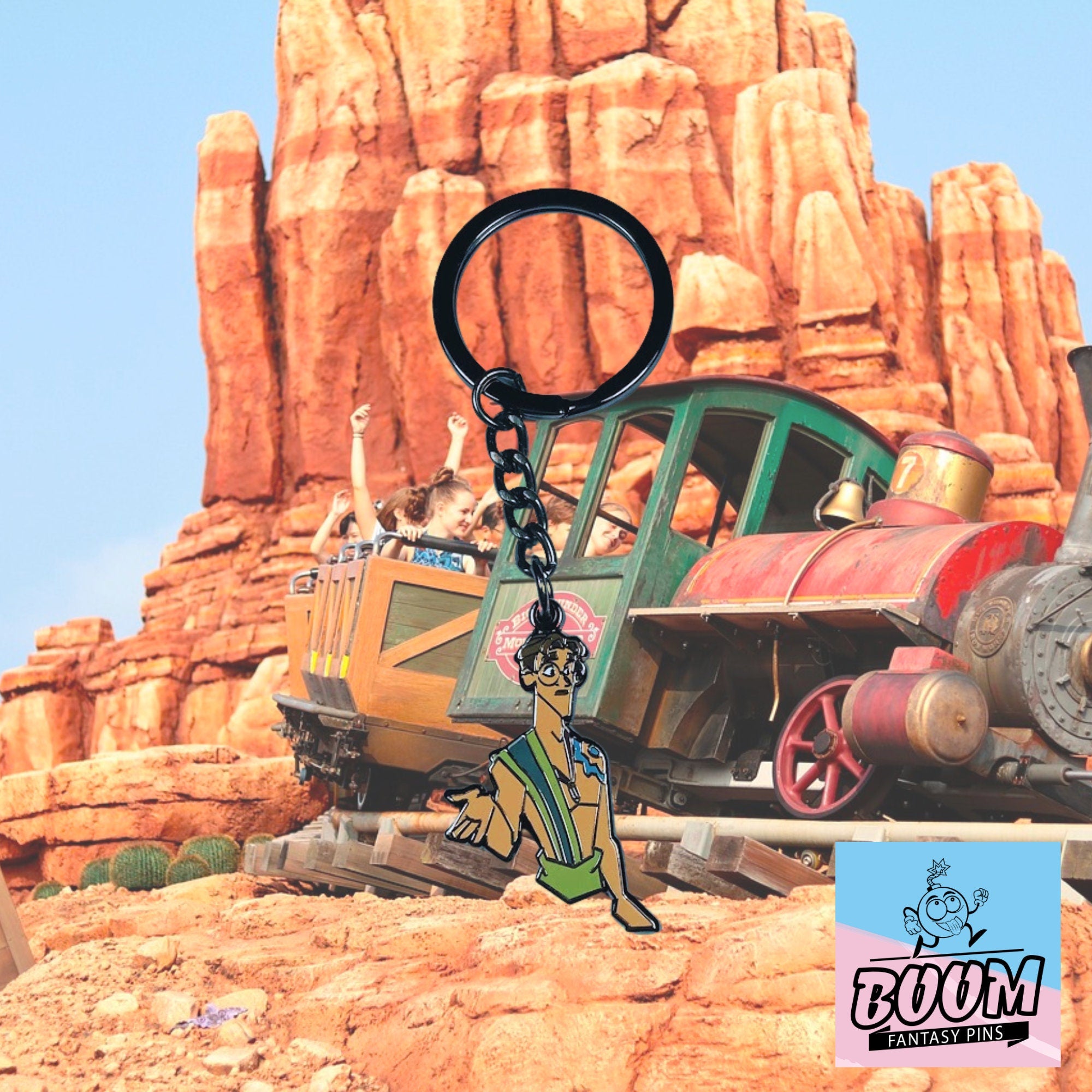 Llavero – Milo Thatch de Atlantis: El Imperio Perdido – Disney Fantasy