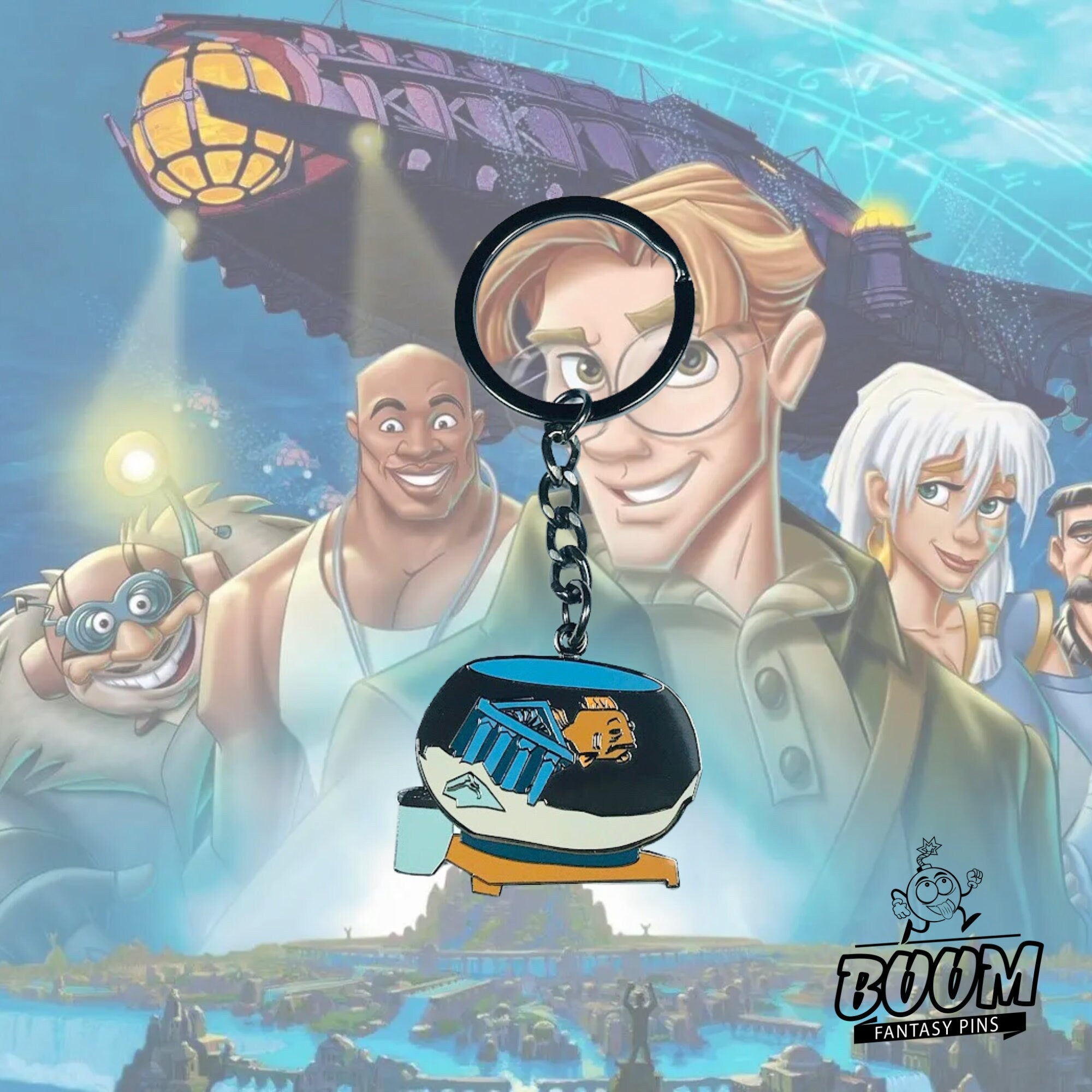 Llavero – Princesa Kida de Atlantis: El Imperio Perdido – Disney Fantasy