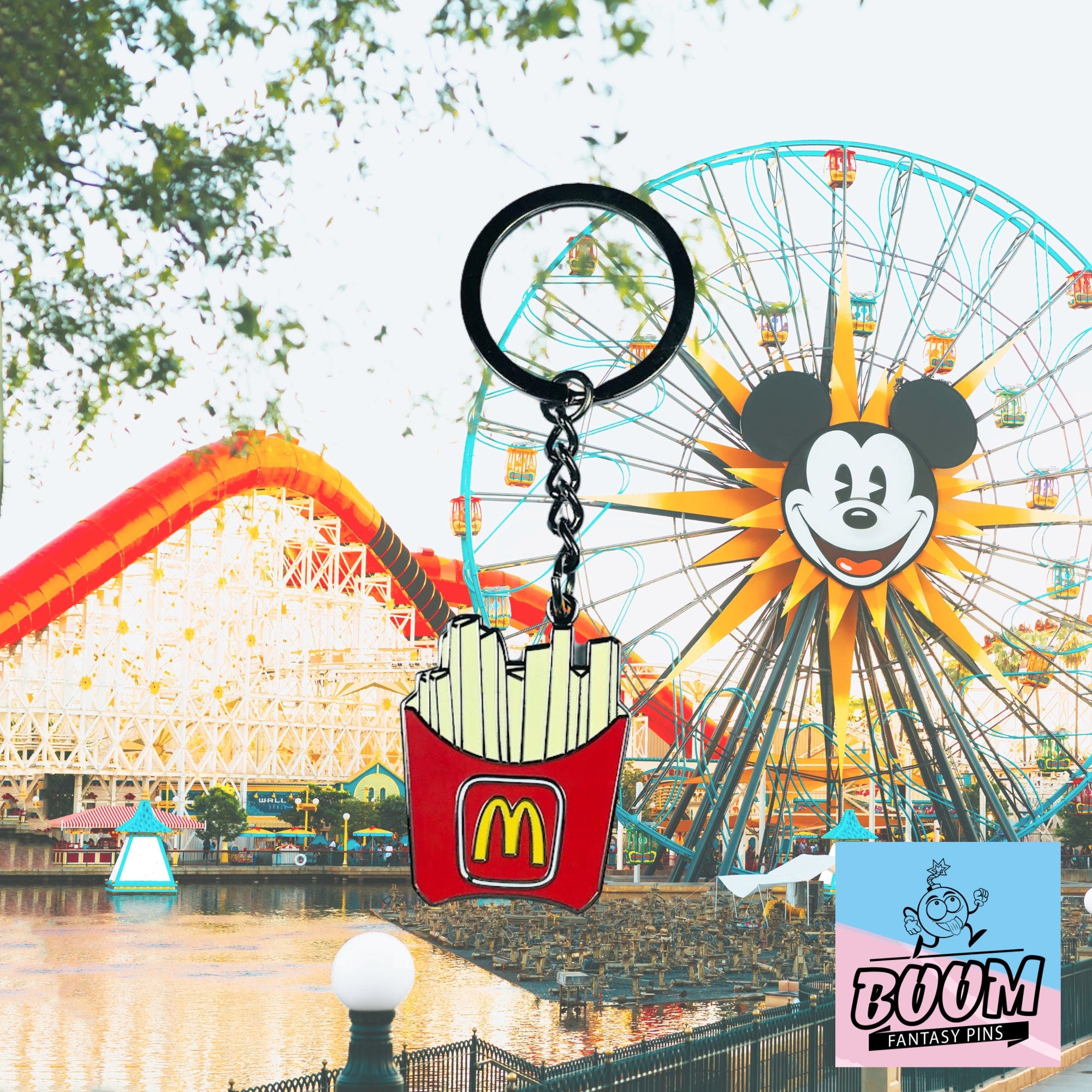 Llavero – Papas Fritas de Snack Clásico – Disney Fantasy