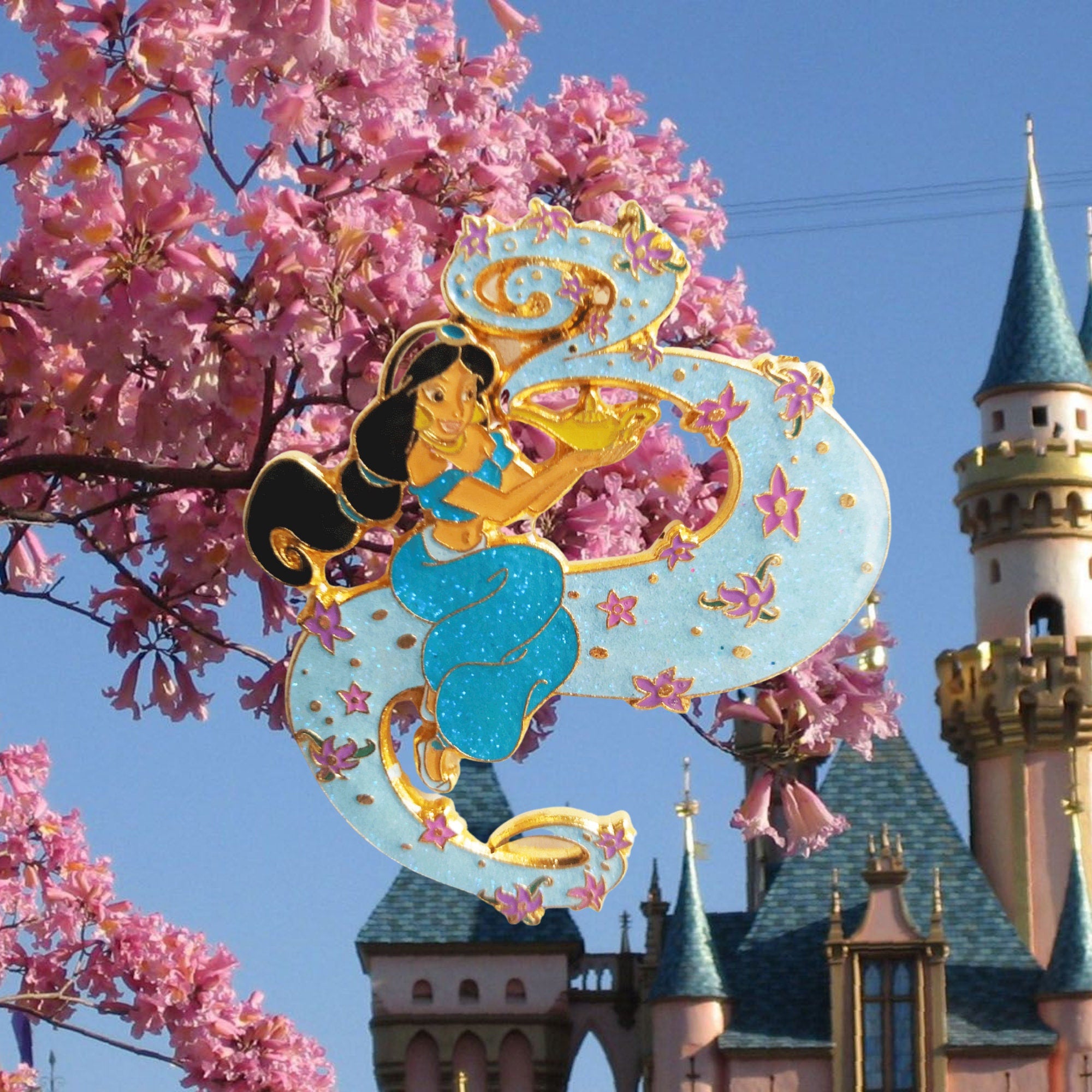 Pin – Princesa Jasmine de Aladdin – Disney Fantasy