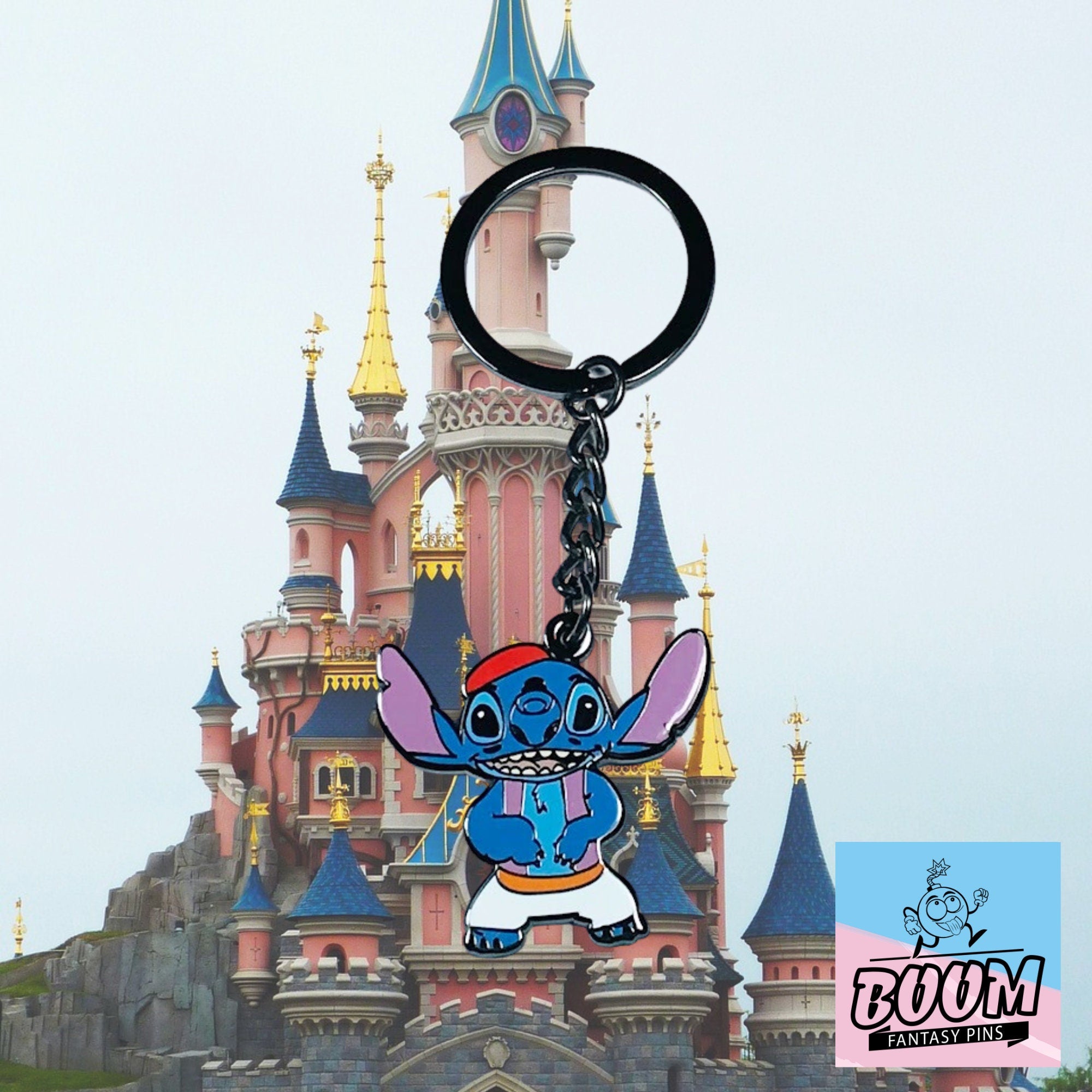 Porte-clés – Stitch Expérience 626 de Lilo &amp; Stitch – Disney Fantasy