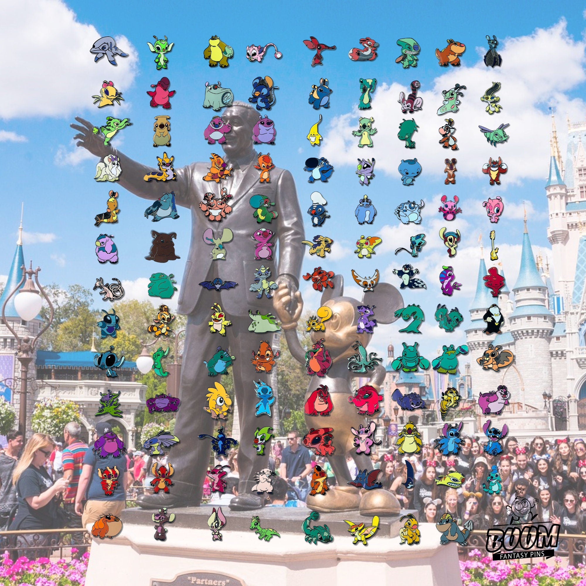 Pin – Stitch y experimentos de Lilo y Stitch – Disney Fantasy