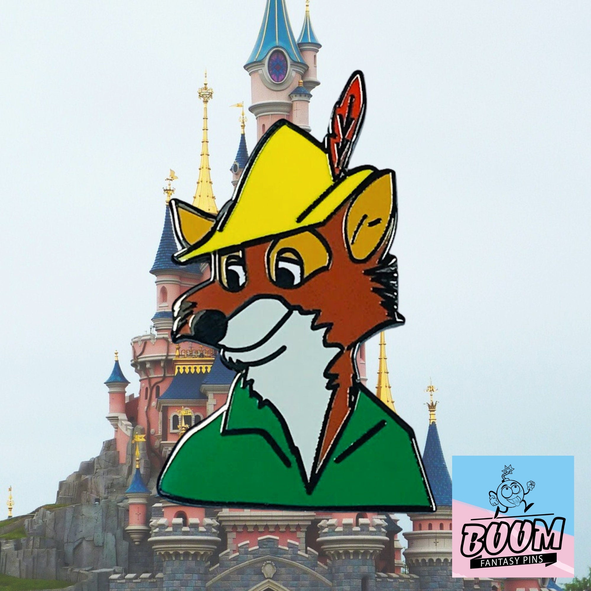 Pin – Monsieur Hood from Robin Hood Adventure – Disney Fantasy