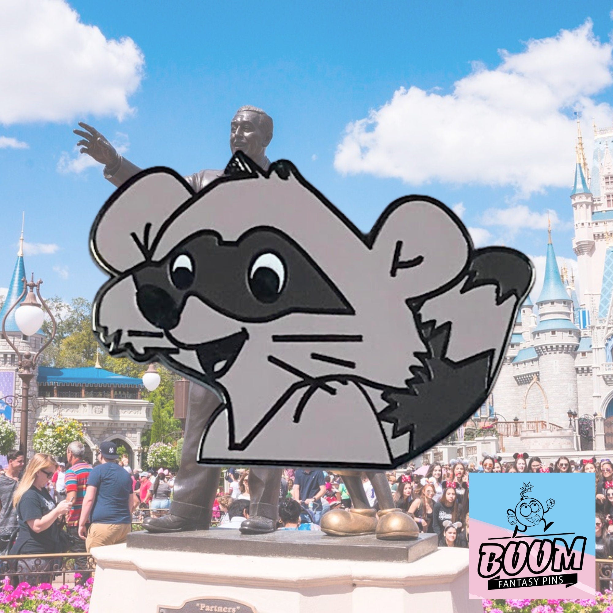 Pin – Mapache de Robin Hood – Disney Fantasy