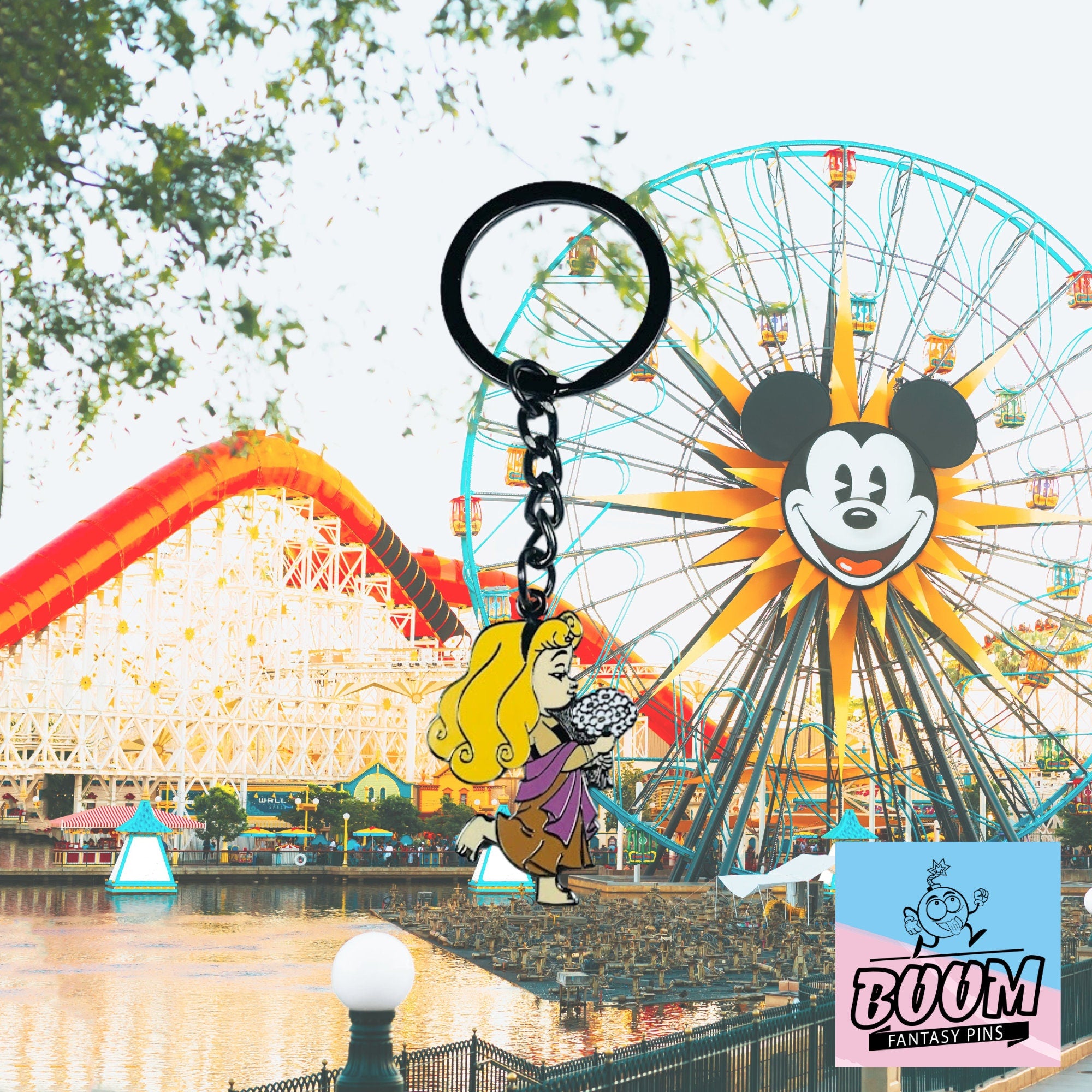 Porte-clés – Aurore enfant de La Belle au bois dormant – Disney Fantasy