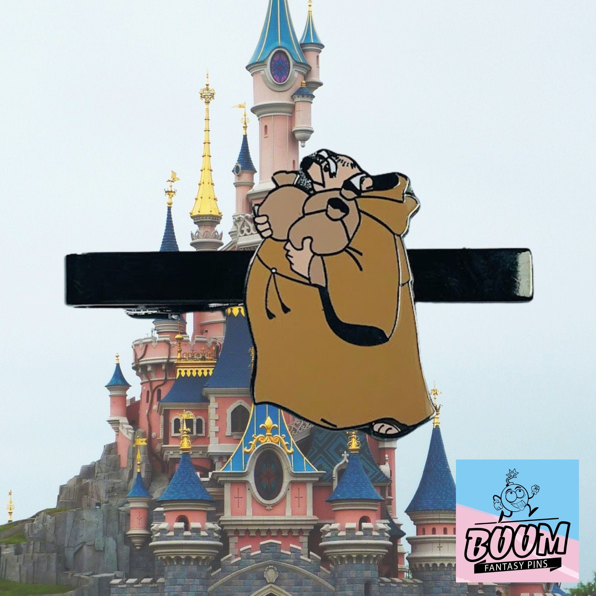 Pinza de corbata – Fraile Tuck de Robin Hood – Disney Fantasy