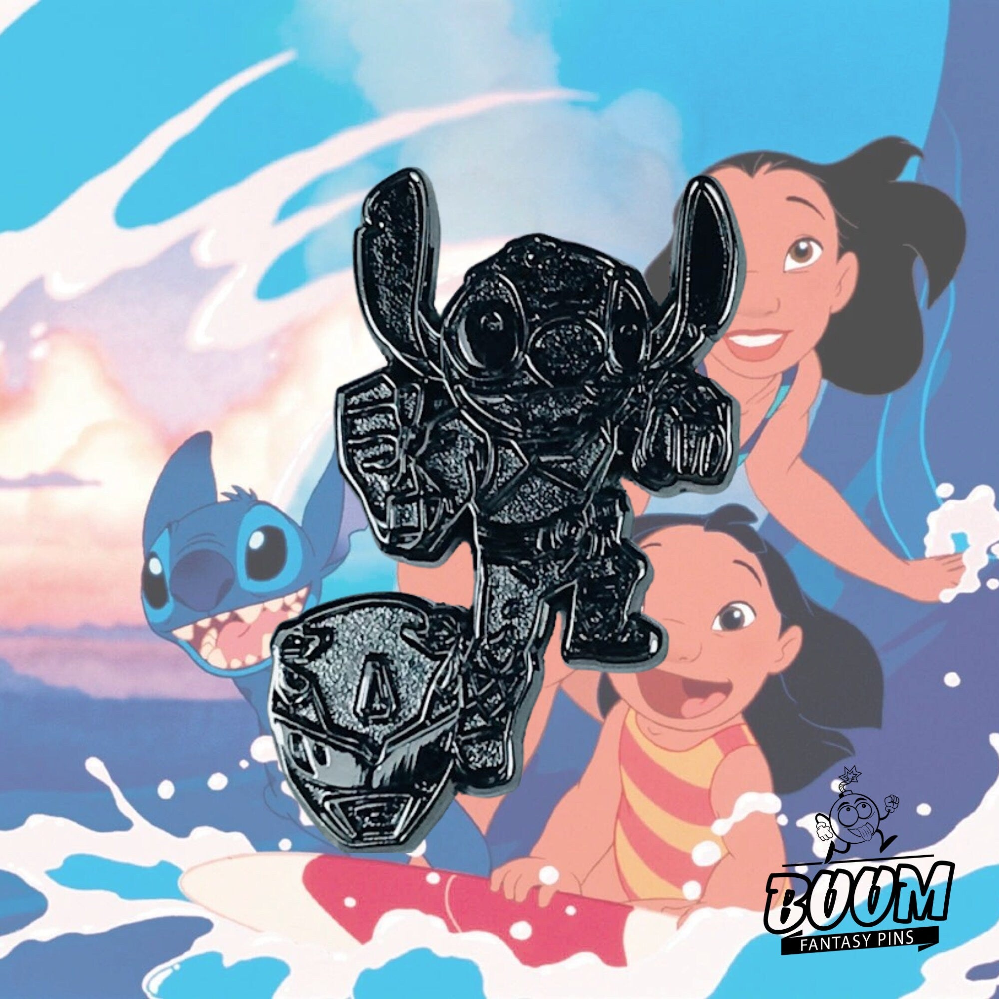 Épingle – Expérience 626 Stitch en Ranger Bleu Sombre de Lilo &amp; Stitch – Disney Fantasy